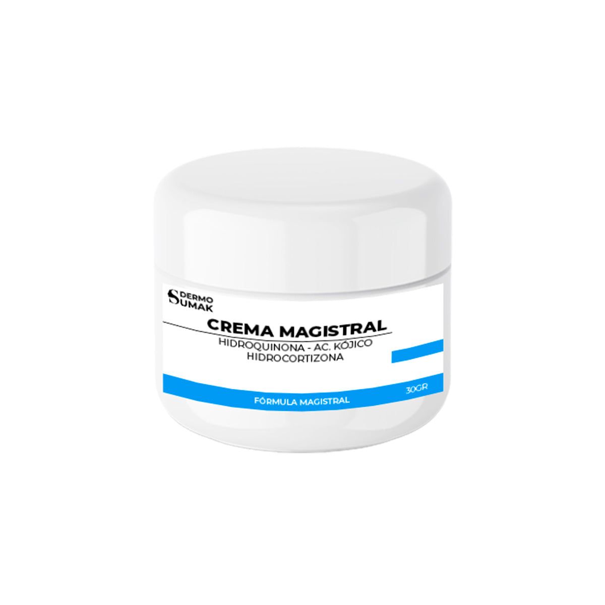 GENERICO - CREMA MAGISTRAL HIDROQUINONA 4% & AC KOJICO 1% & HIDROCORTIZONA 1%-30 GR DERMO SUMAK