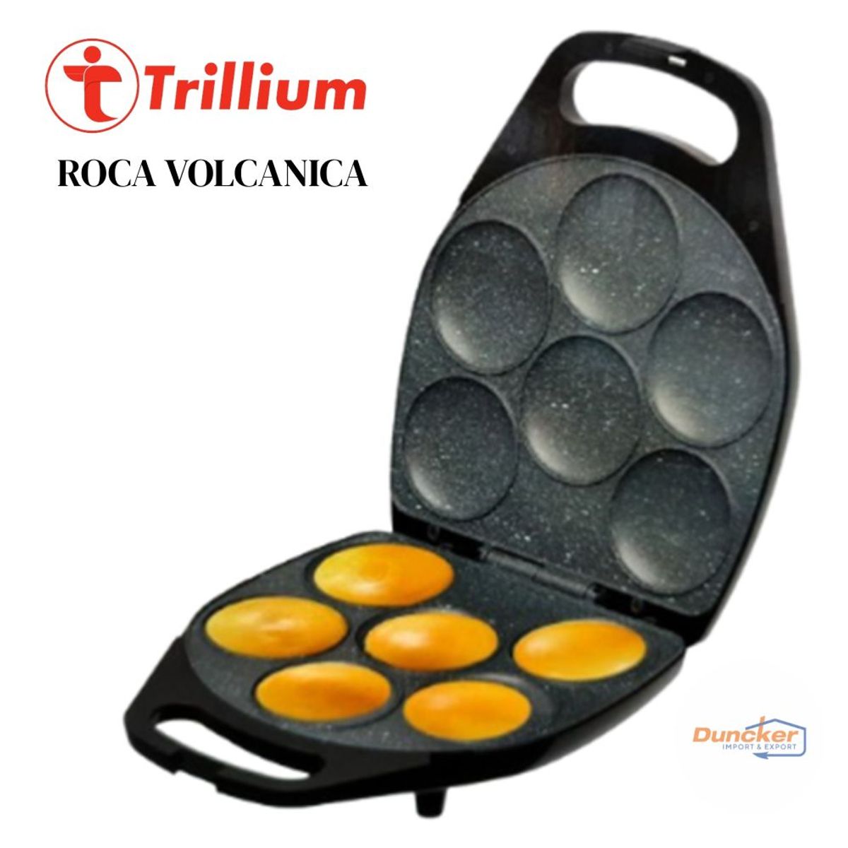 GENERICO - Maquina de Arepa Tosty Arepa Maker Trillium Roca Volcanica TX-A319