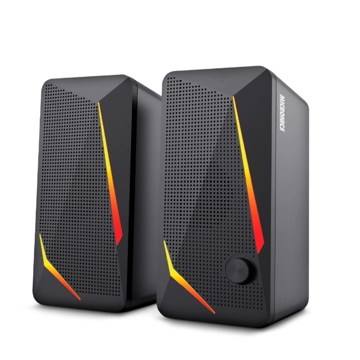 MICRONICS - Parlante para PC RGB Negro Micronics Challenger MIC S313