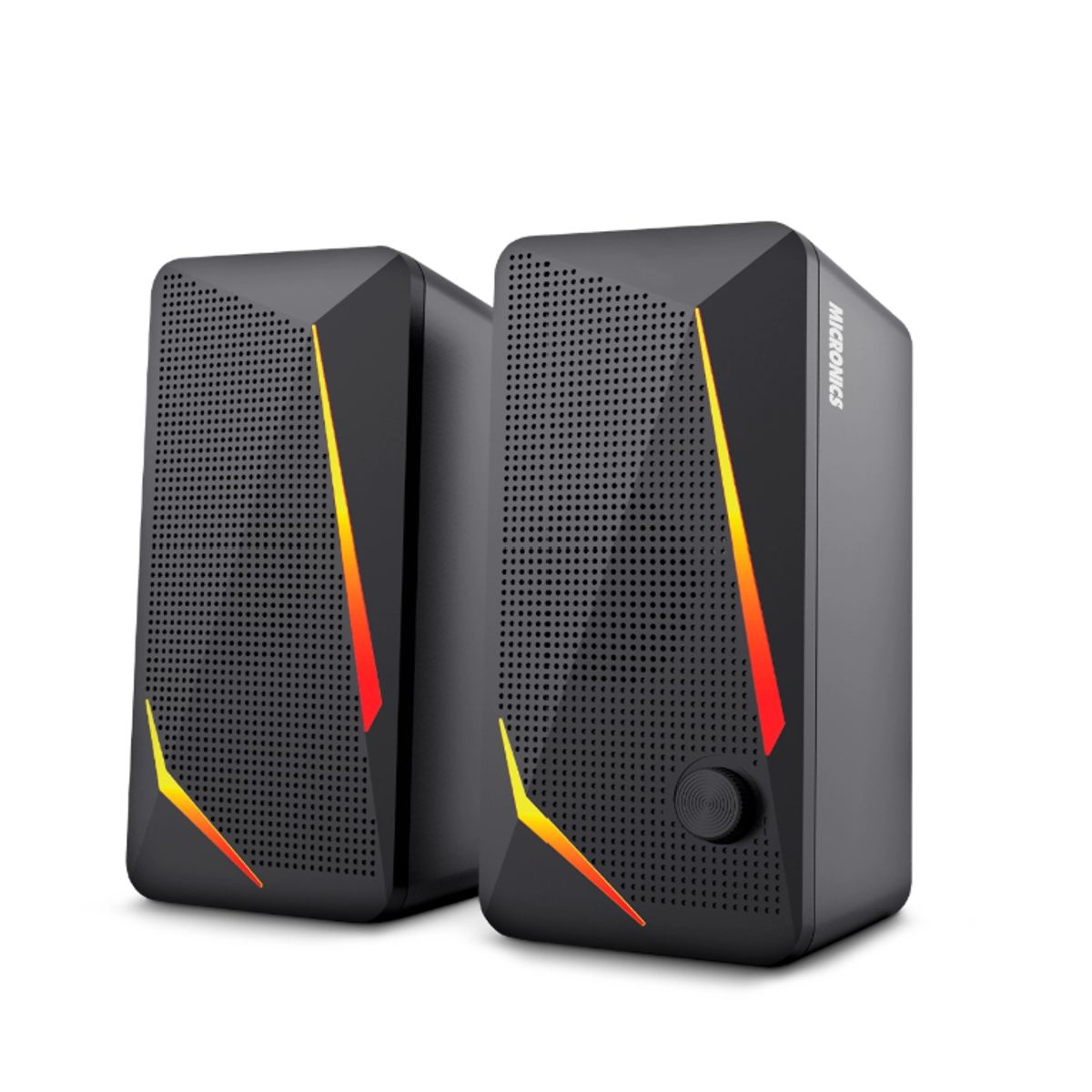 MICRONICS - Parlante para PC RGB Negro Micronics Challenger MIC S313