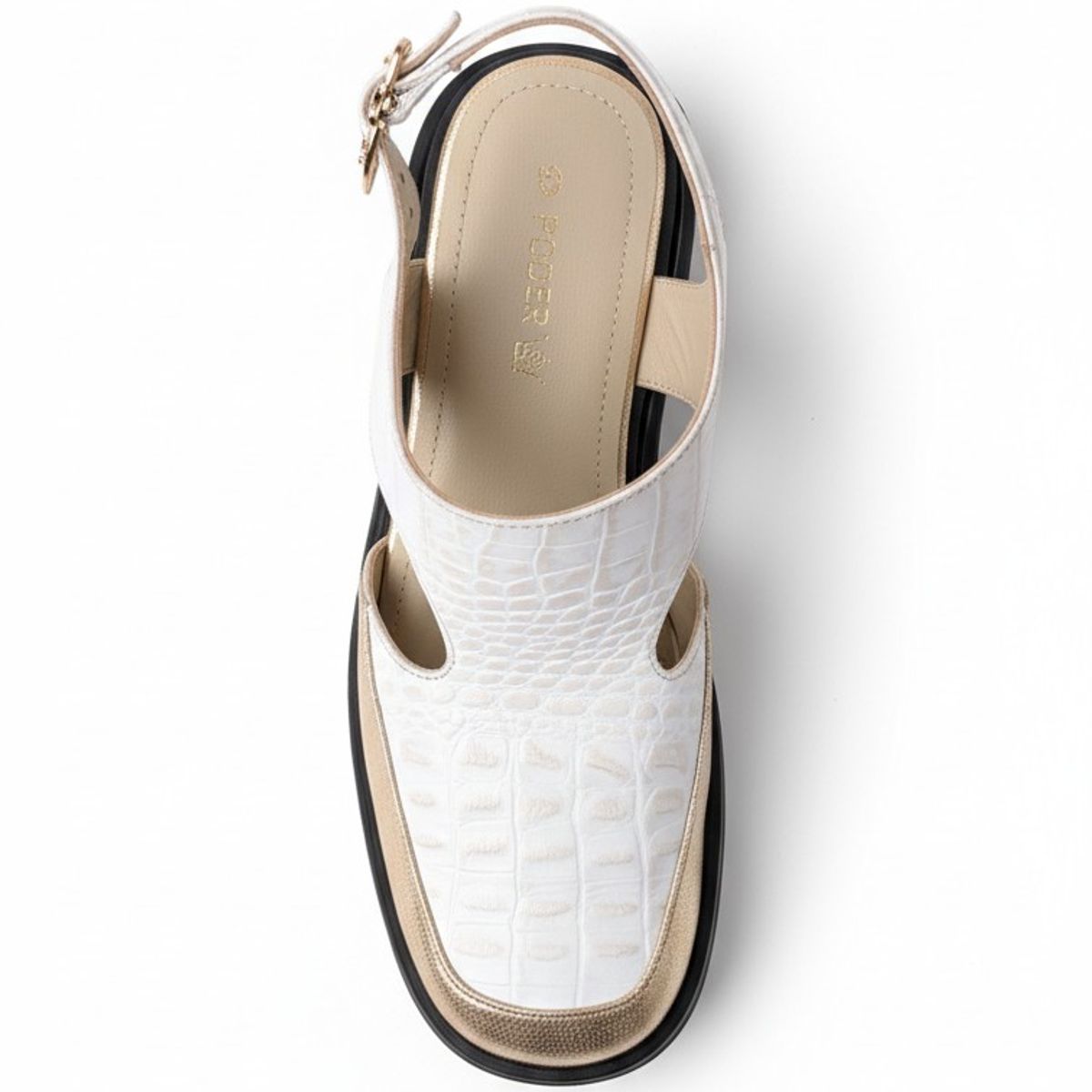 D' PODER - Zapatos de Vestir de Cuero Mujer