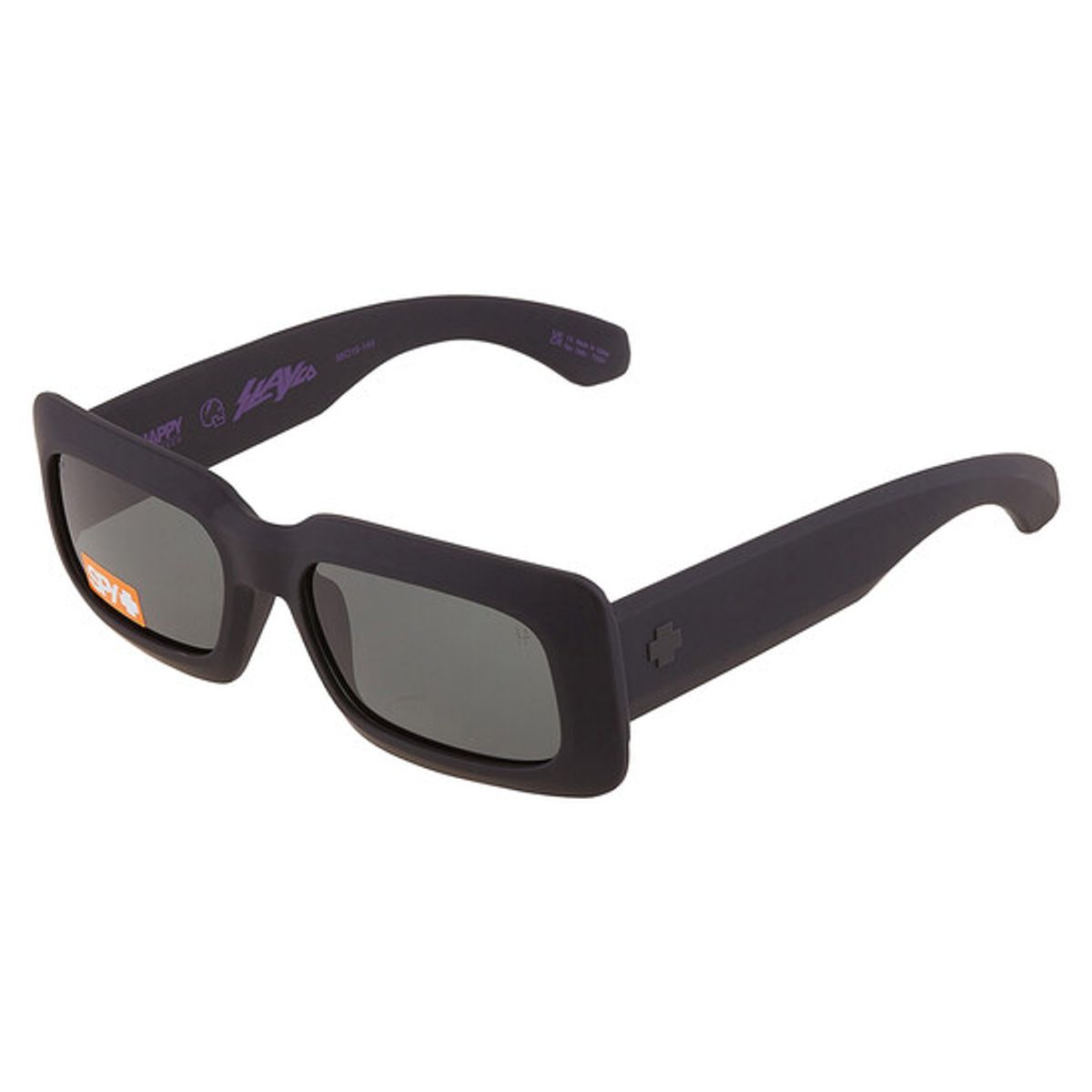 SPY - Lentes de Sol Spy Ninety Six Matte Black Happy Gray Green