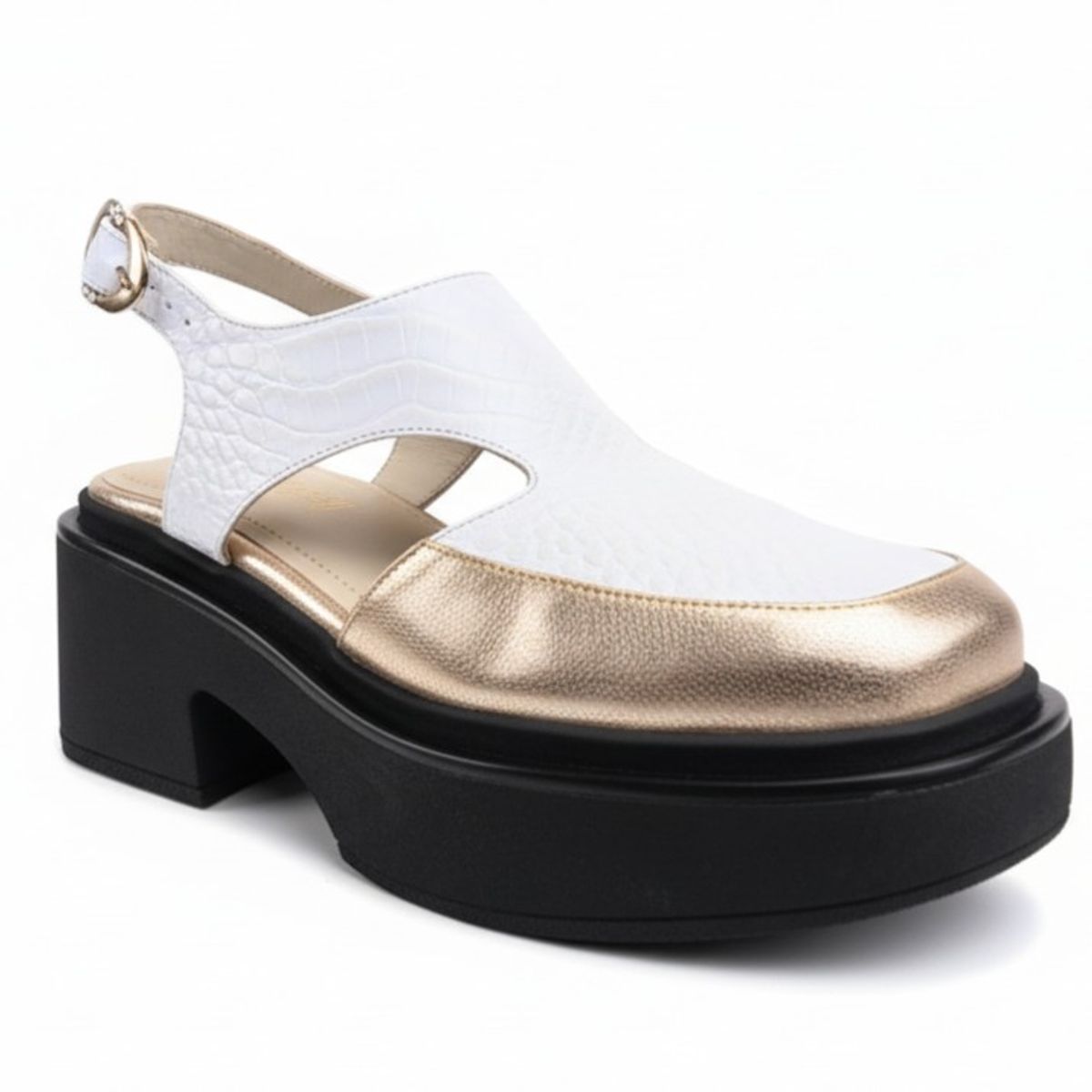 D' PODER - Zapatos de Vestir de Cuero Mujer