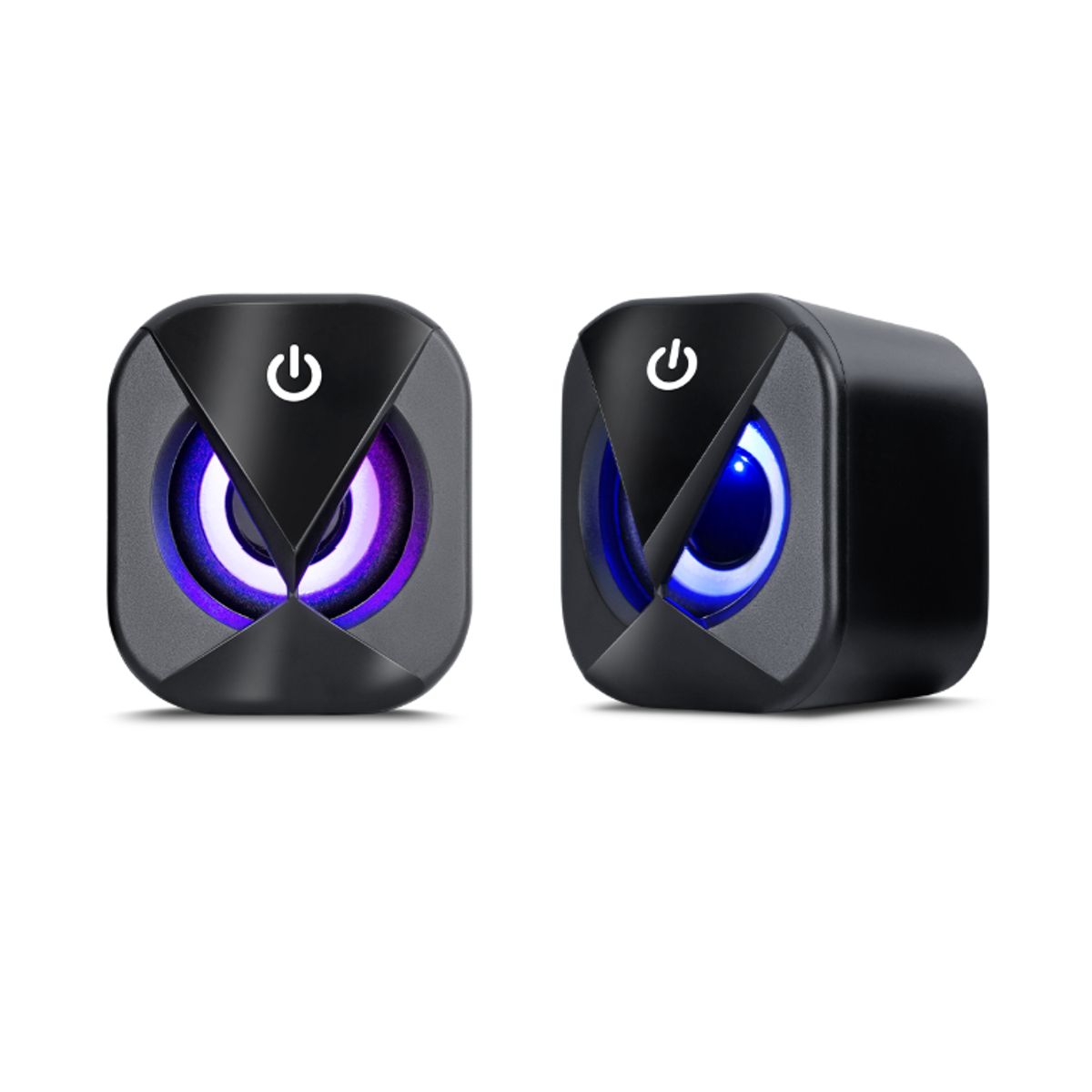 ENKORE - Parlante para PC Gamer RGB Negro Enkore Bravio ENS 300