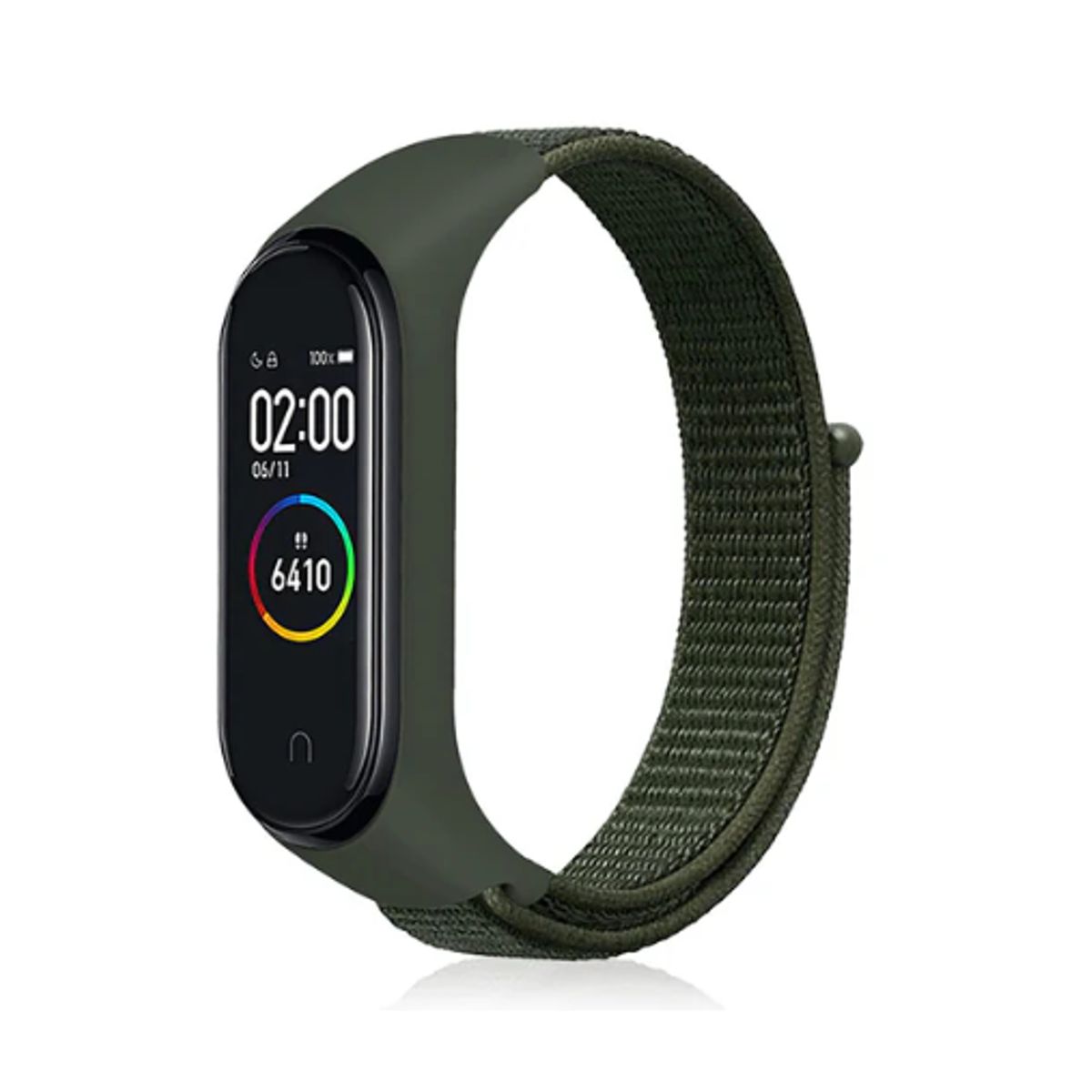 GENERICO - Correa de Nylon para Xiaomi Band 5 - Verde Cactus