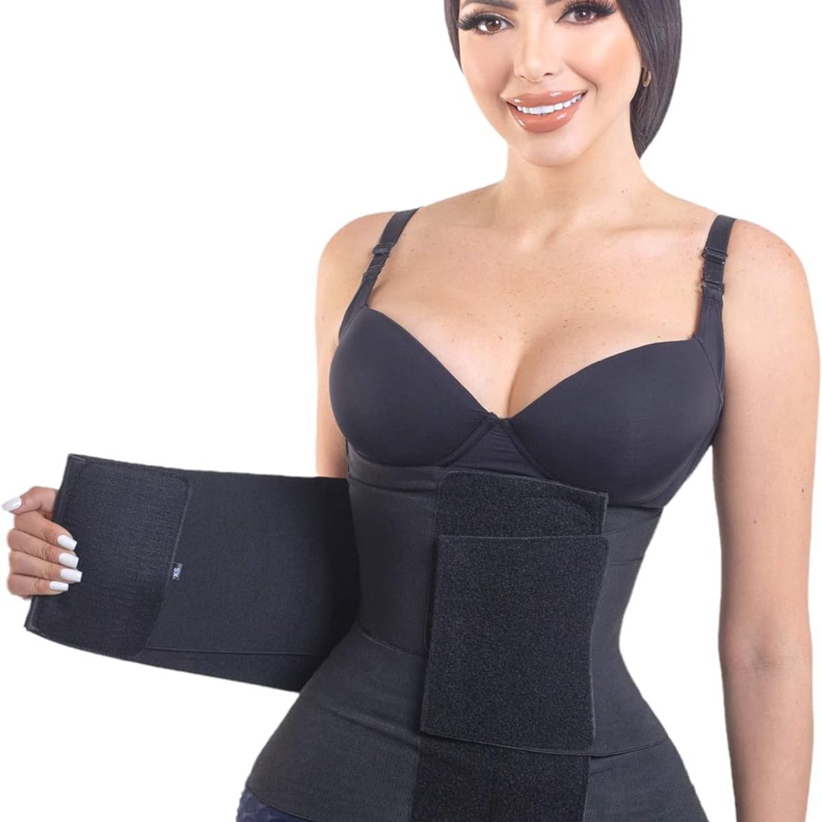 SPORT RICHMAR - Faja reductor de medidas quema grasa 5 VARILLAS talla M