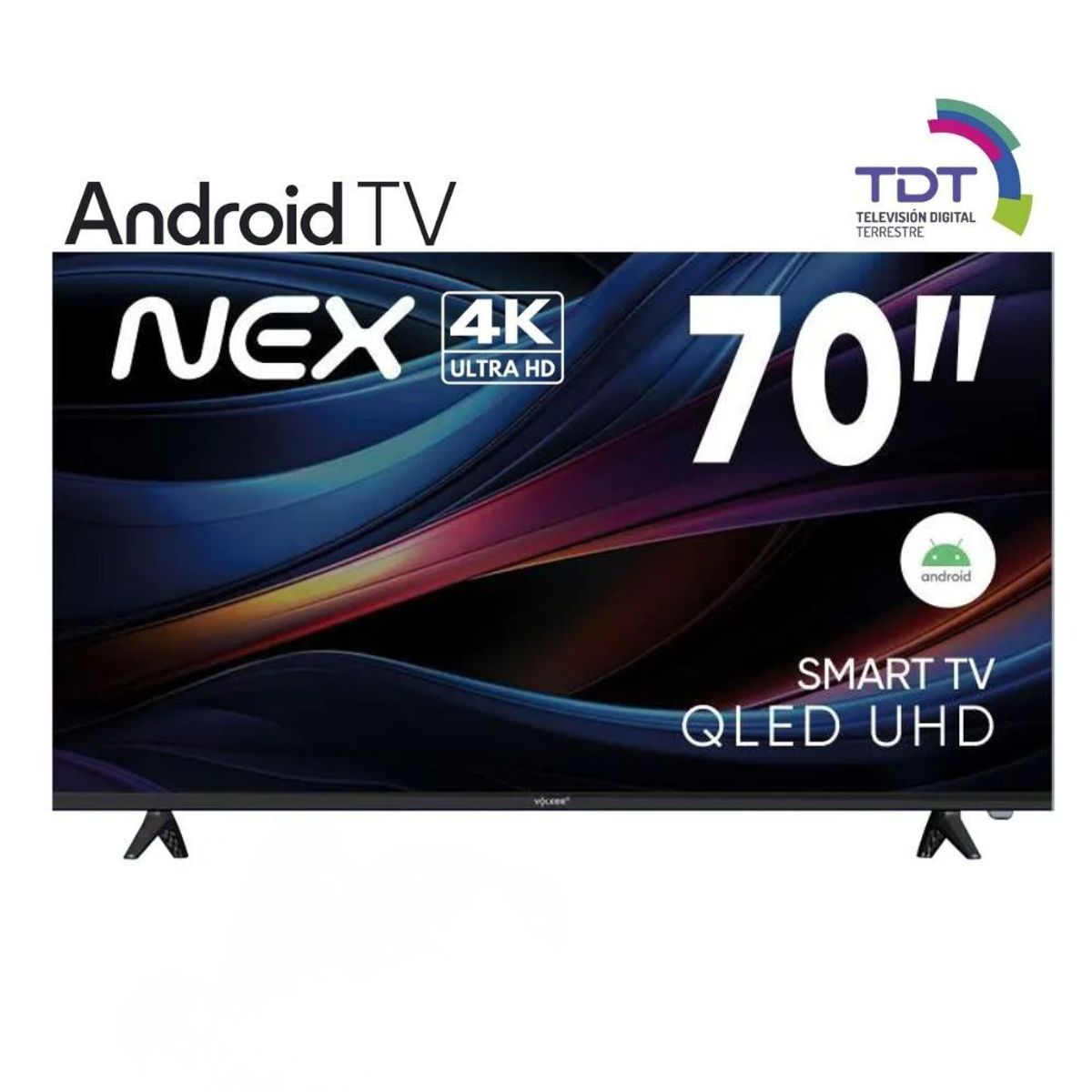 NEX - Televisor NEX QLED 70 4K ULTRA HD ANDROID TV TVQLED70S