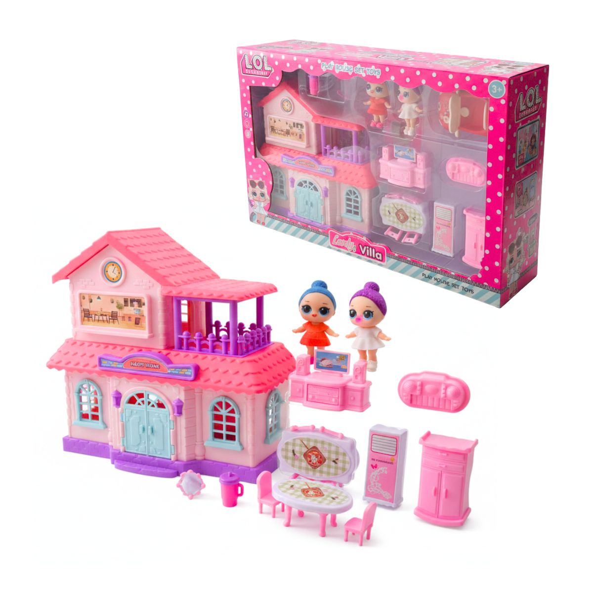 GENERICO - Juguete Lovely Villa LOL Surprise
