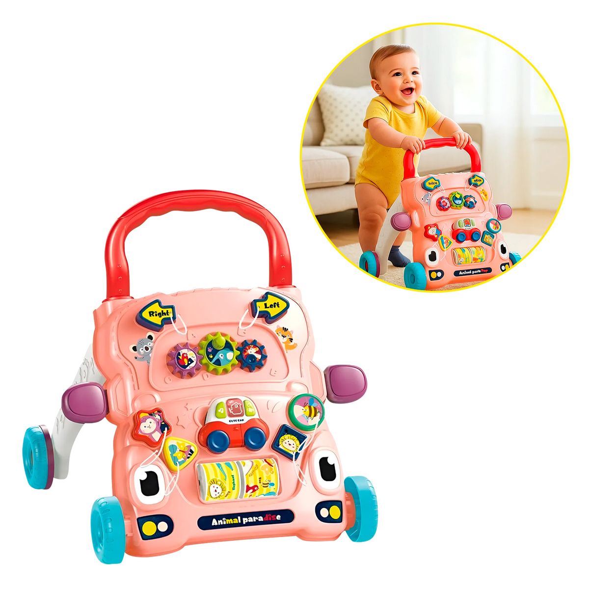 BUYPAL - Andador Musical e Interactivo con Juegos y Sonidos