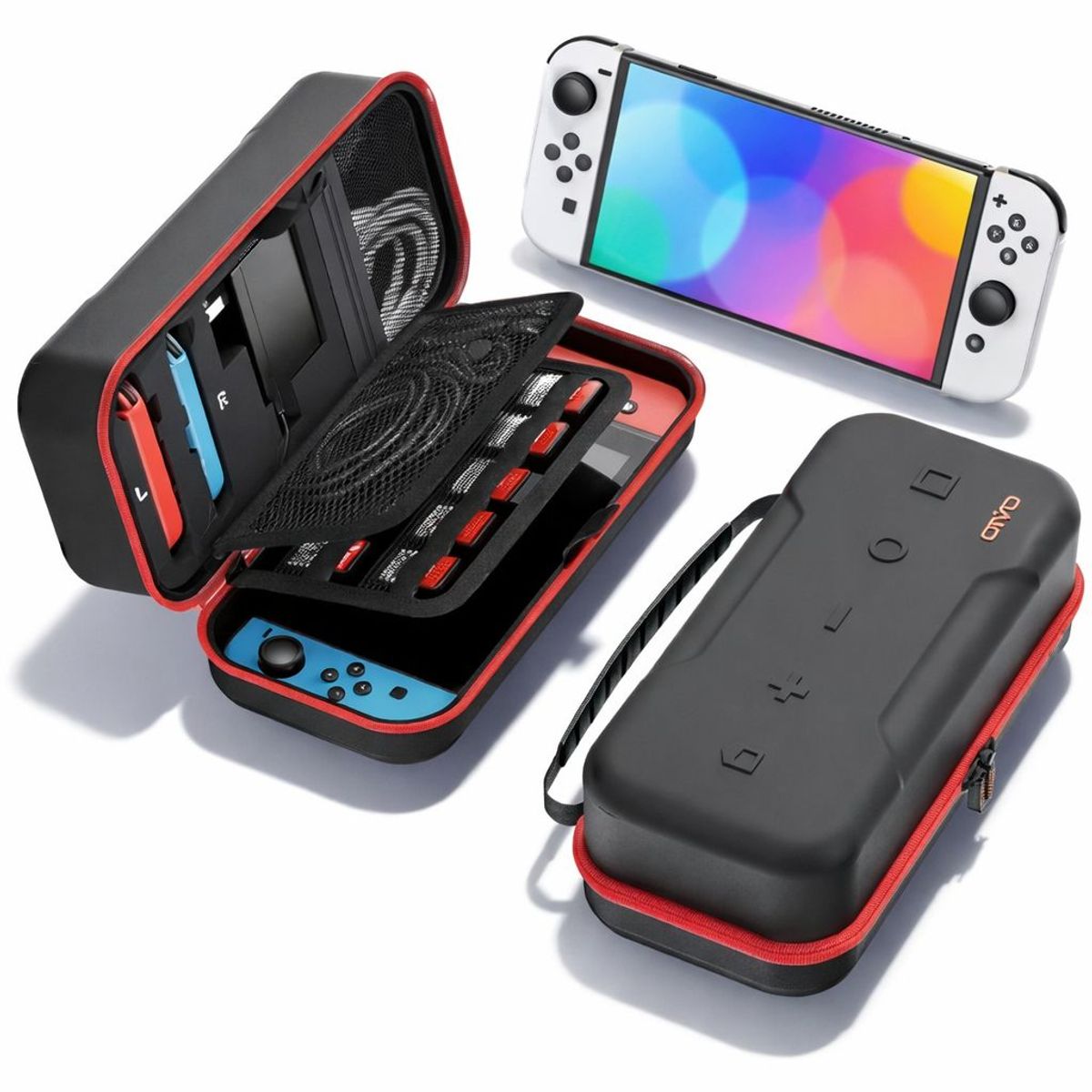 GENERICO - Estuche Mini Maleta Funda para Nintendo Switch OLED estuche case impermeable
