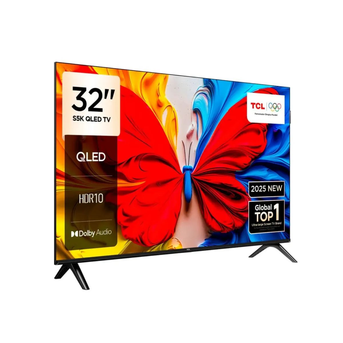 TCL - Televisor TCL QLED 32 FHD Google Tv 32S5K