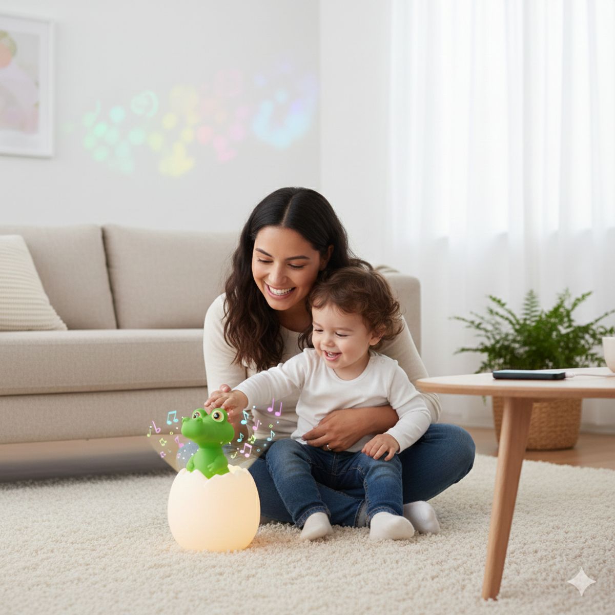 GENERICO - Lámpara de Dinosaurios Led Recargable 130 Canciones Crocodile