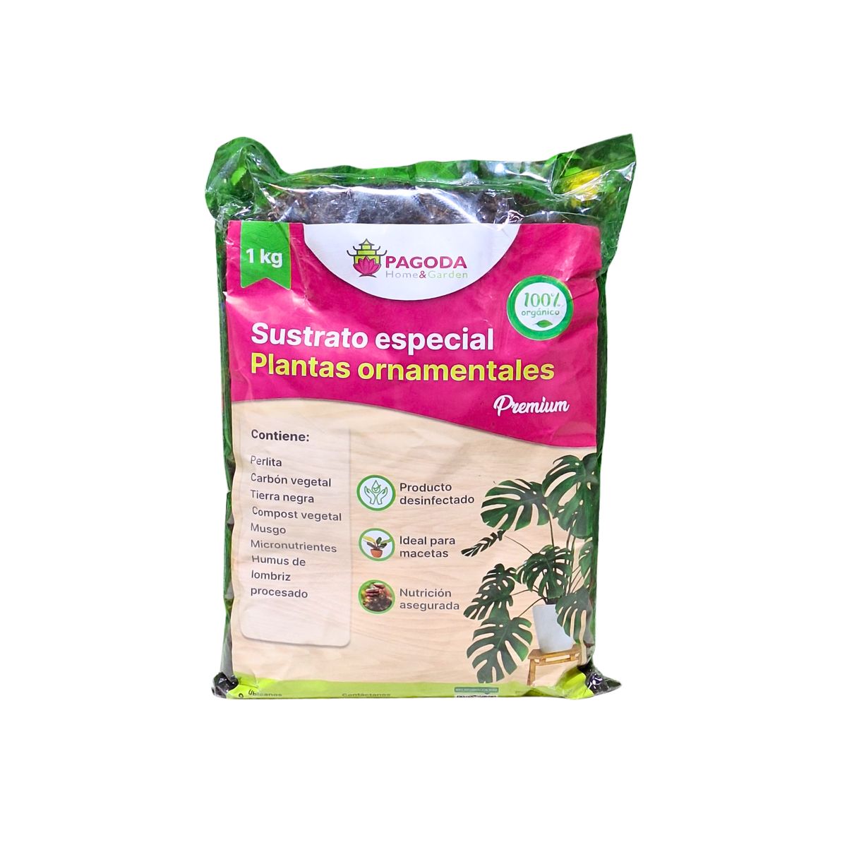 GENERICO - Sustrato para Plantas Ornamentales 1 Kg