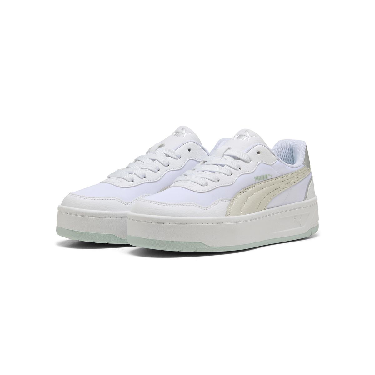 PUMA - Zapatillas Urbano Mujer Puma Court Lally Skye Aqua Metallics