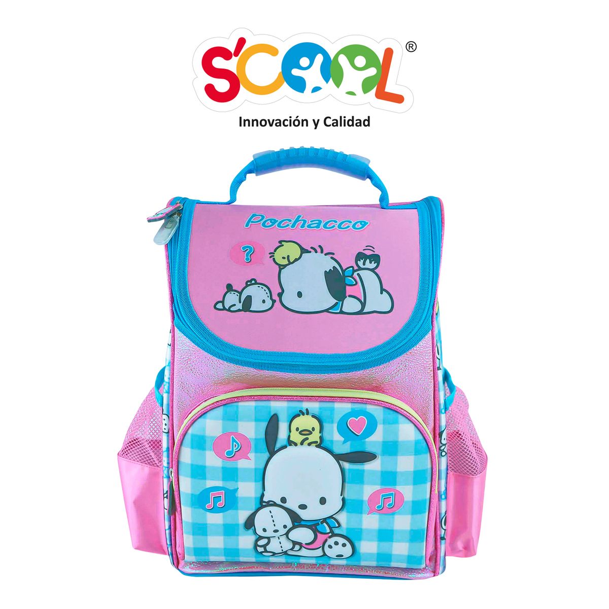 SCOOL - SET MOCHILA PICK SCOOL MAGIC 3D POCHACCO