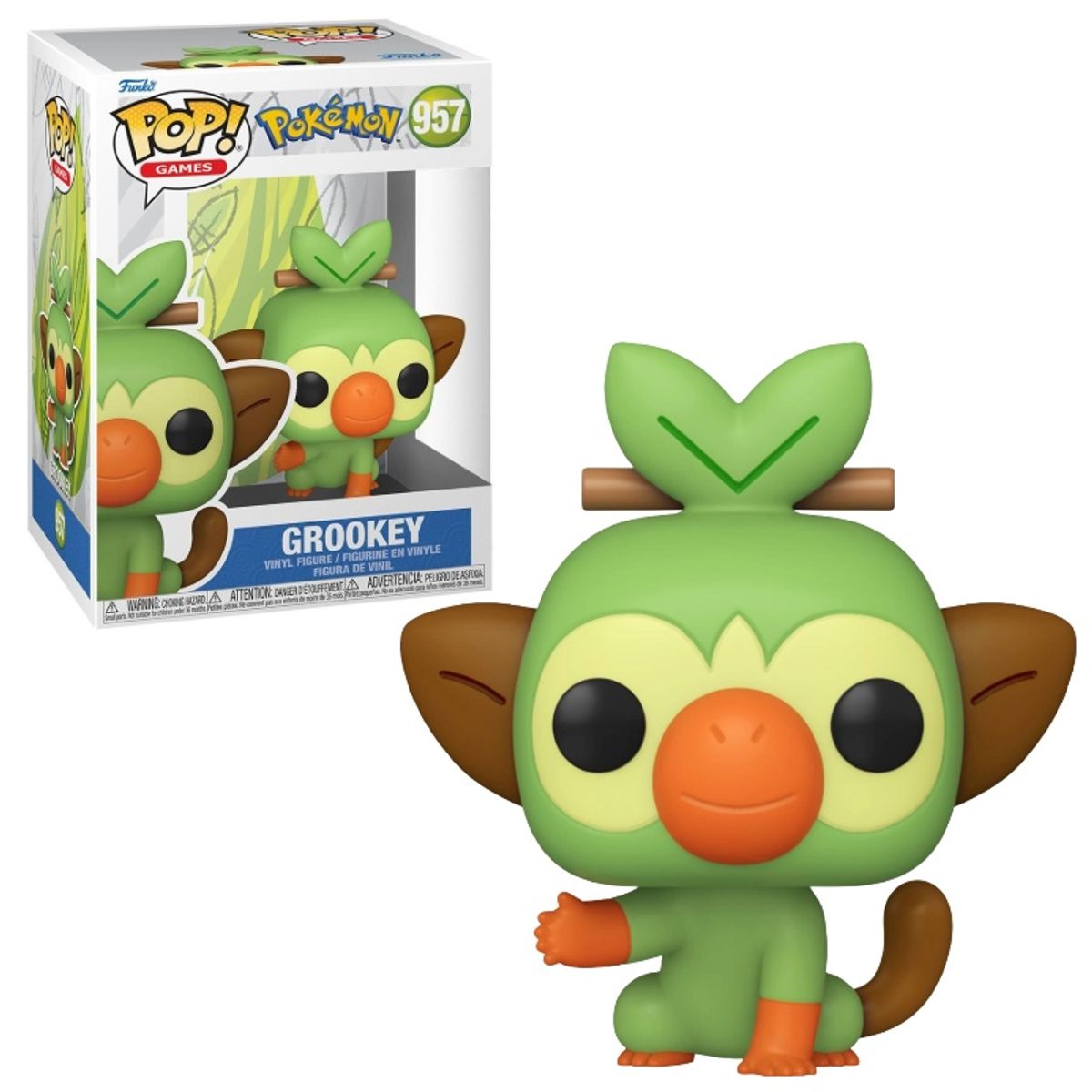 FUNKO - Funko Pop Pokemon - Grookey 957
