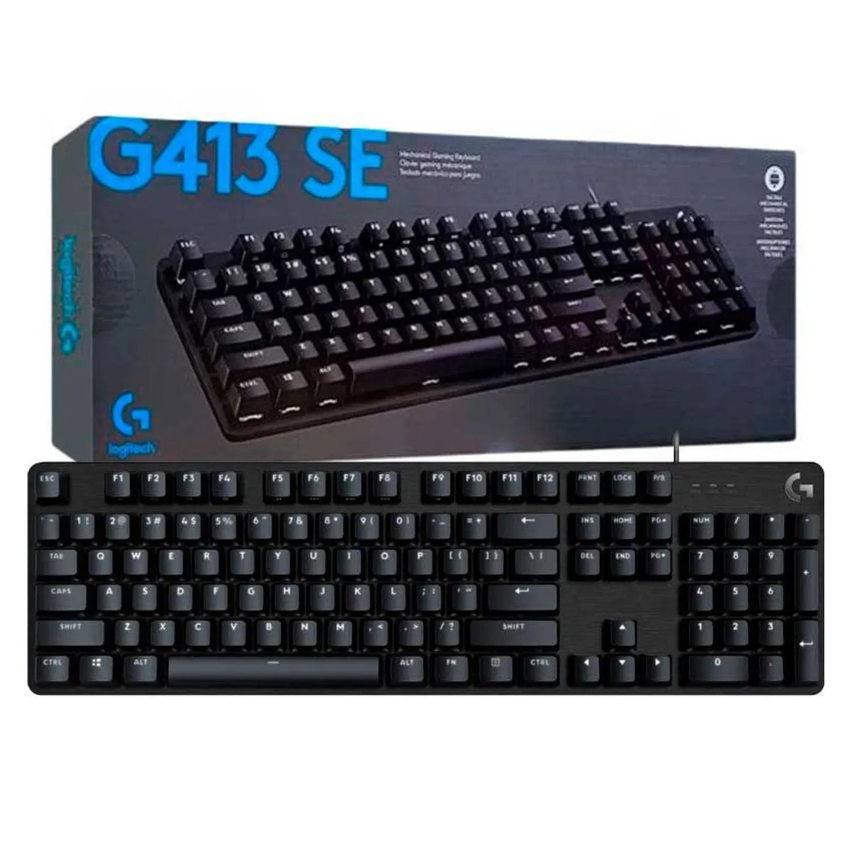 LOGITECH - TECLADO LOGITECH G413 SE MECANICO SWITCHES TACTILE