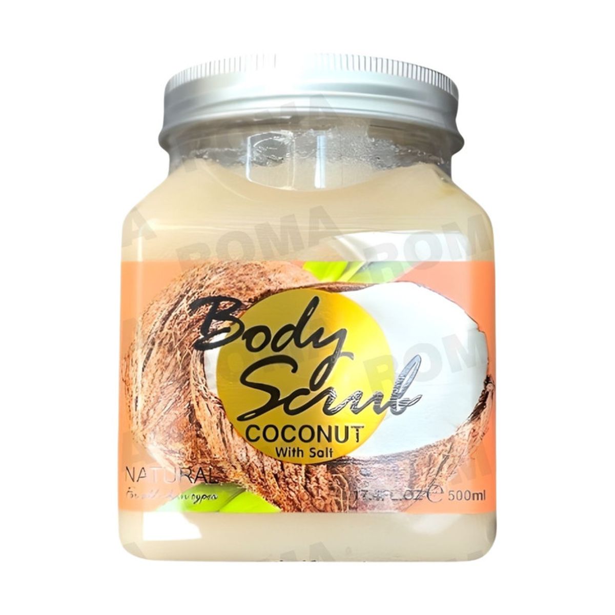 WOKALI - EXFOLIANTE CORPORAL BASE DE SAL DE MAR Y COCO 500ML WOKALI