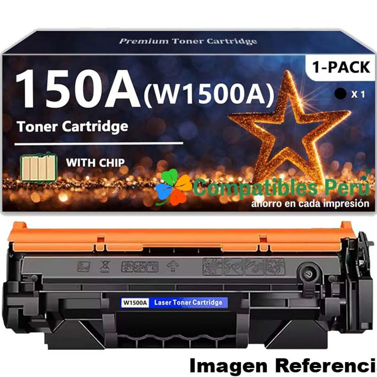FIVEX - Tóner Compatible HP 150A W1500A – 975 Páginas M111w / MFP M141w