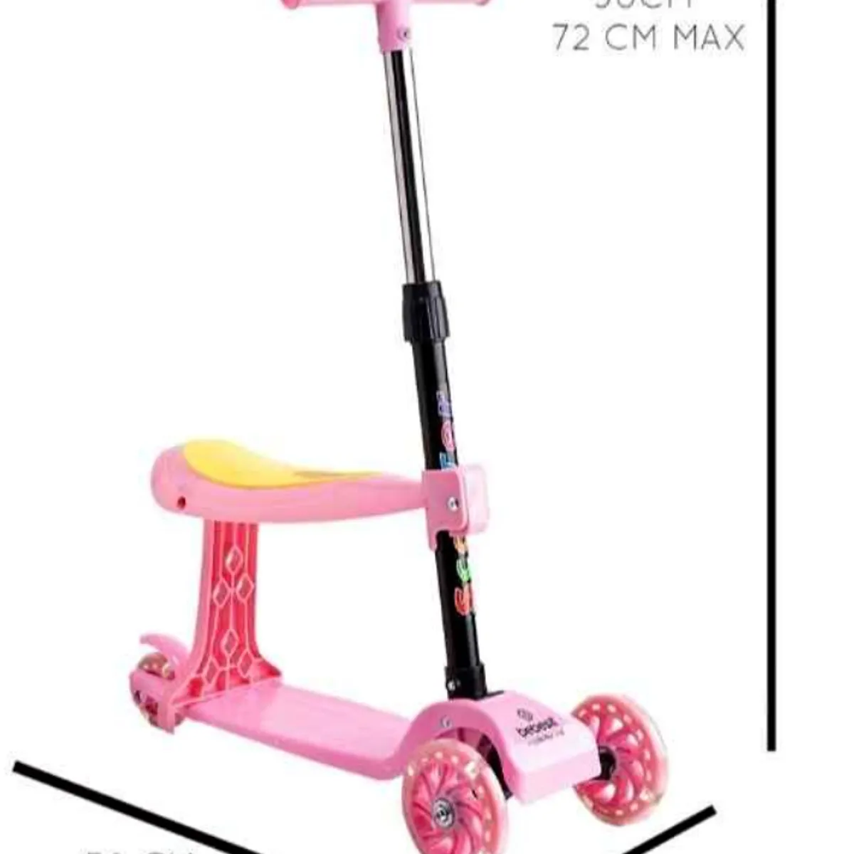 GENERICO - Scooter Para Niños Con Asiento