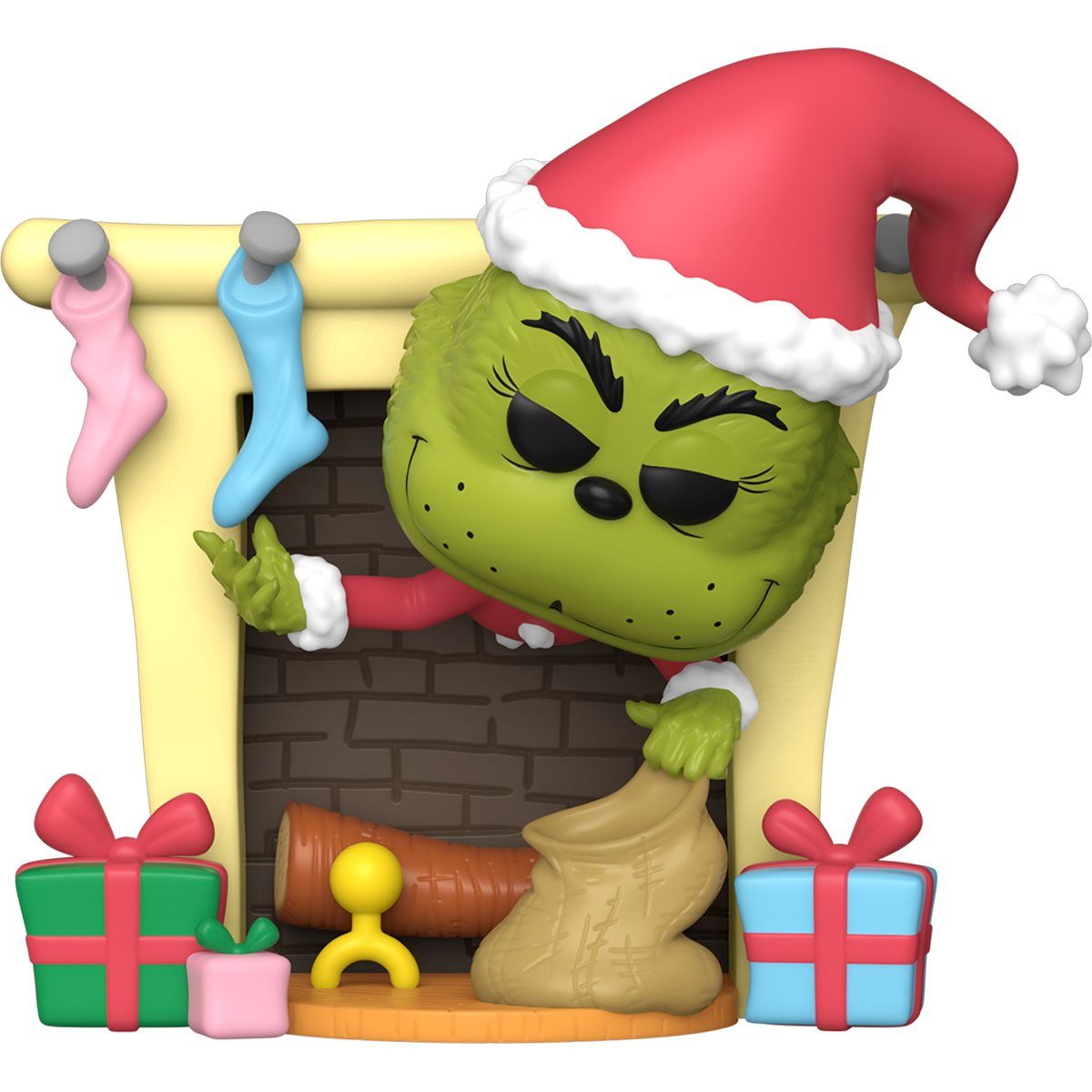 FUNKO - Funko Pop Deluxe El Grinch con bolsa 35 - Cómo el Grinch Robó la Navidad
