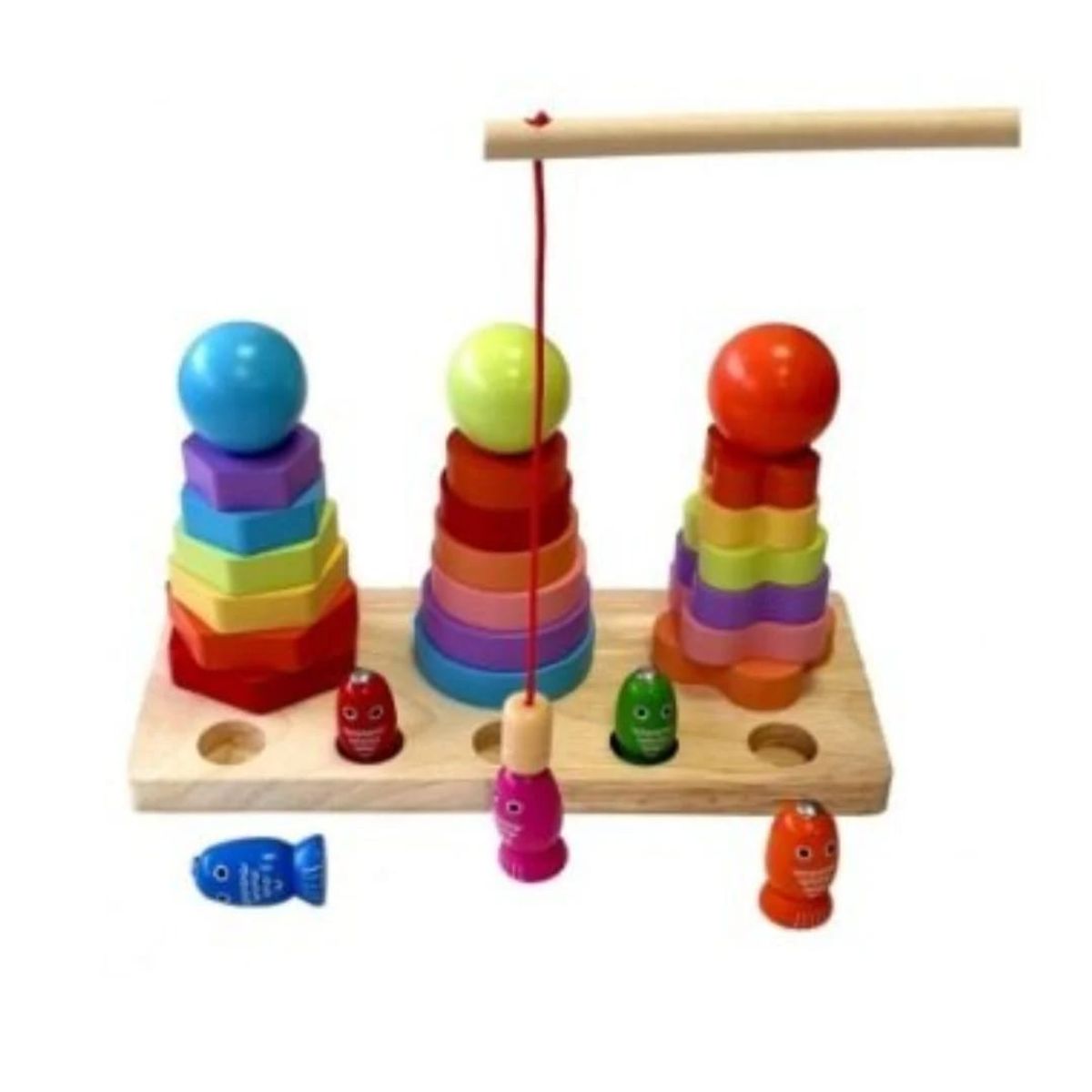 GENERICO - Torre con formas x 3 con pesca