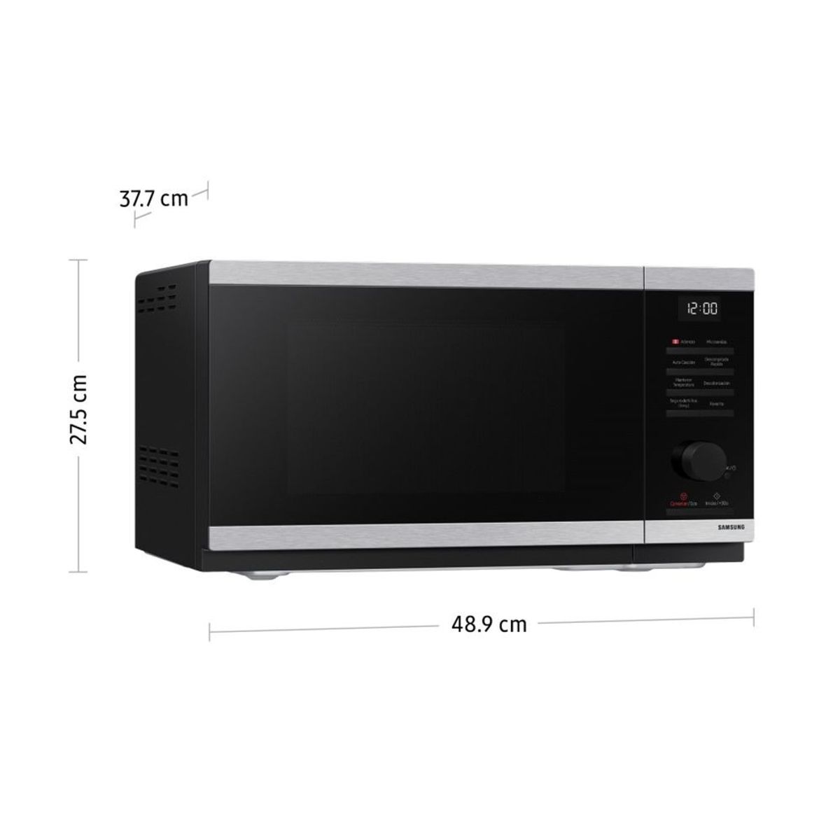 SAMSUNG - Microondas Cheff Samsung 23L MS23DG4504ATPE