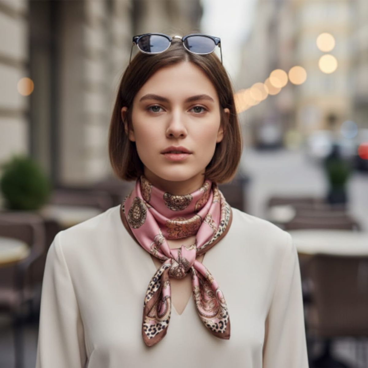 SHEY DI - Pañuelo elegante importado Primavera