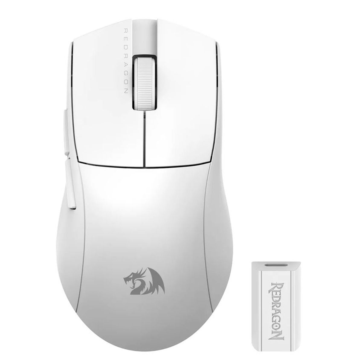 REDRAGON - Mouse Redragon K1NG PRO M916 4K HZ Wireless Blanco