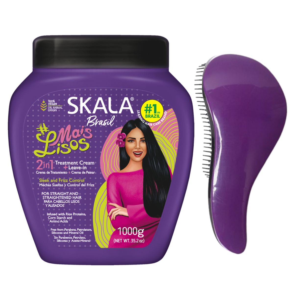 SKALA - CREMA DE PEINAR PARA CABELLO LACIO CON FRIZZ
