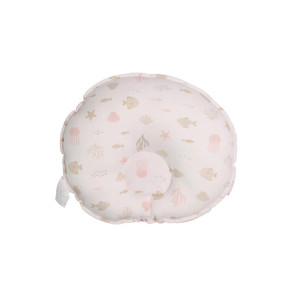 INFANTI - Almohada Anti Cabeza Plana Rosa Infanti