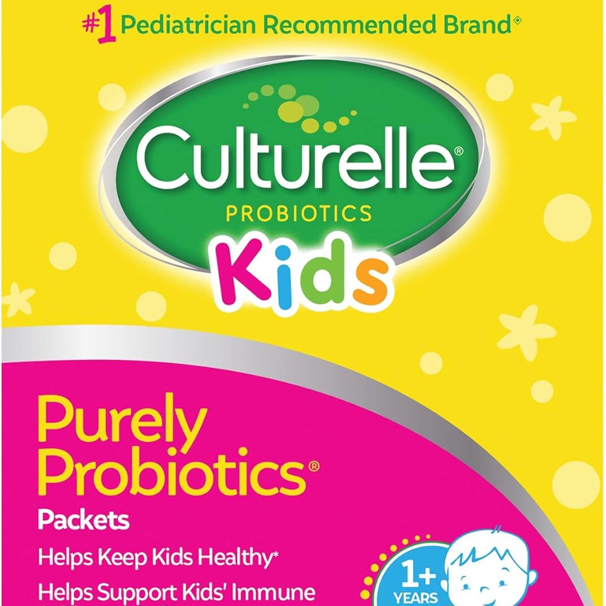 GENERICO - Paquetes probióticos diarios Culturelle Kids para niños - 50 unidades