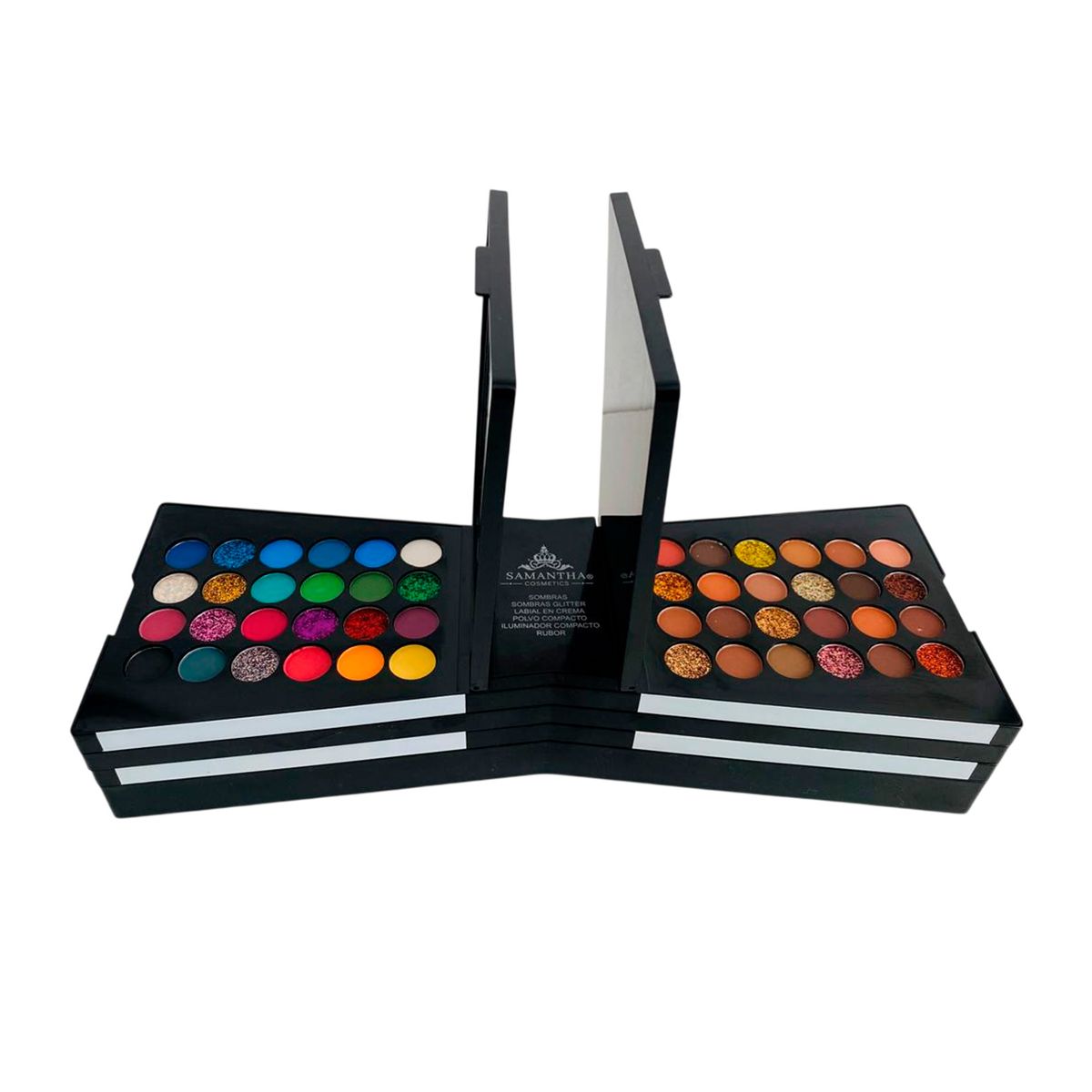 GENERICO - Super Set de Maquillaje Completo Ruletita