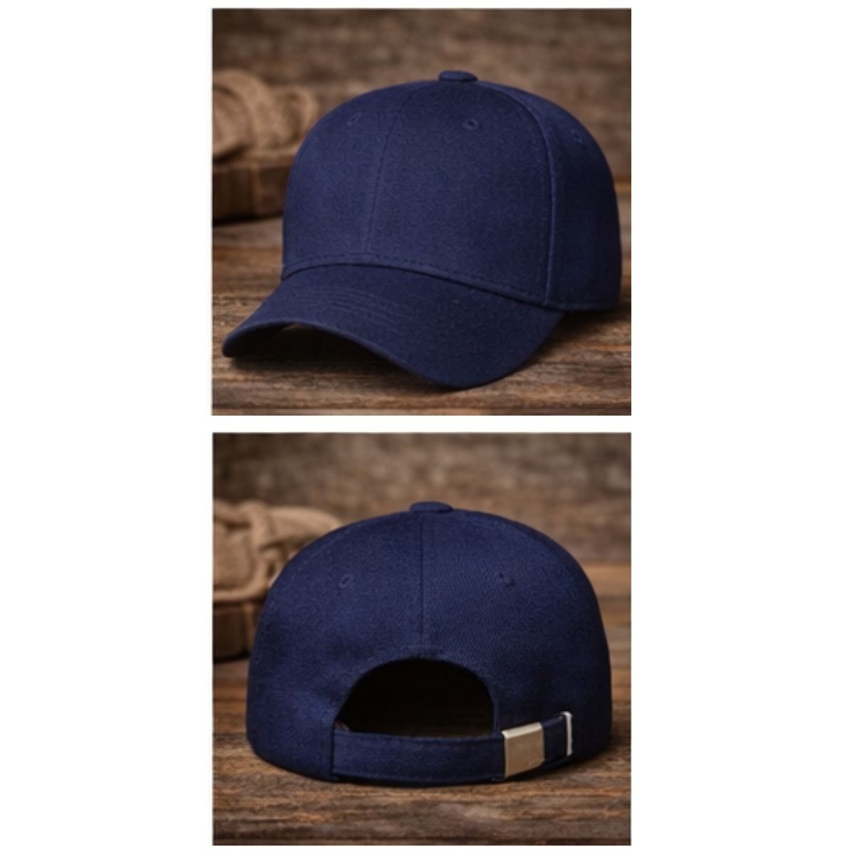 ENKI - Gorra Clásica Unisex Ajustable Hebilla Metálica