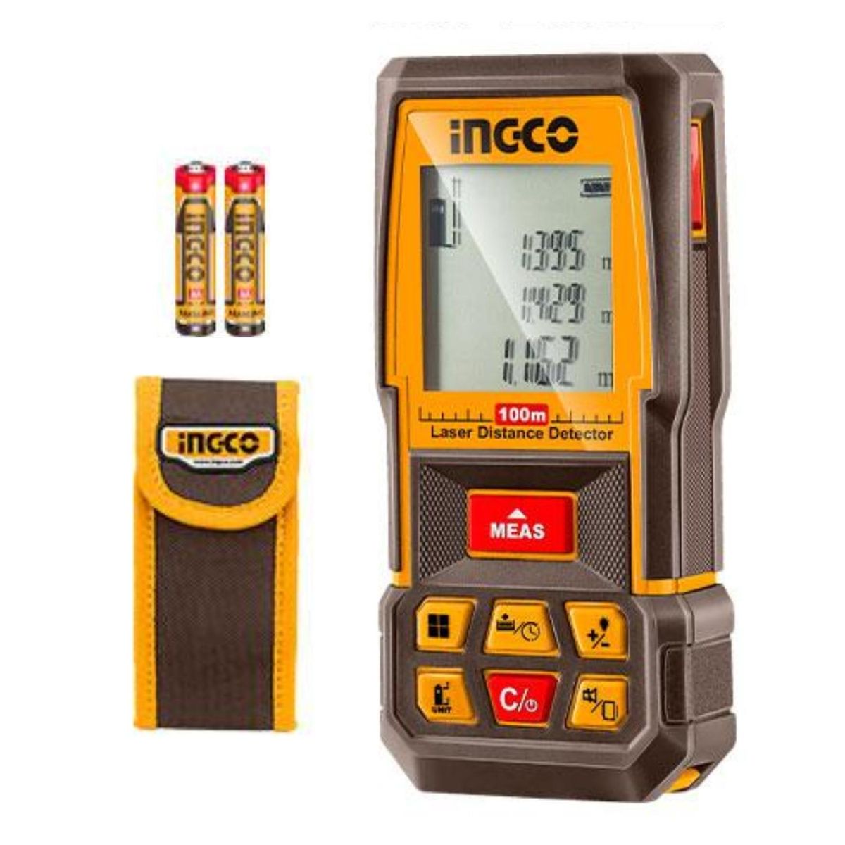 INGCO TOOLS - Medidor laser de distancia 100 metros Ingco