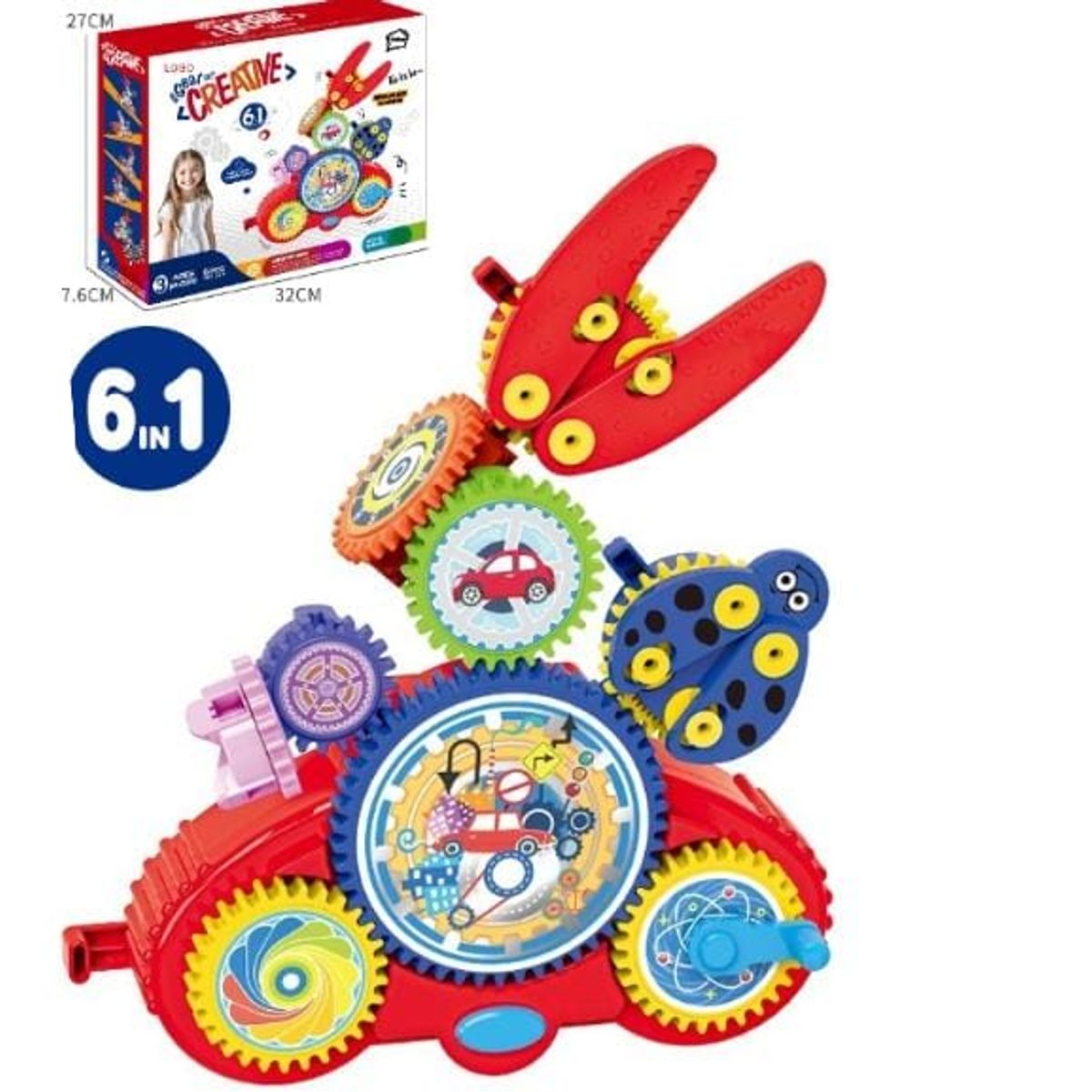 GENERICO - juguete educativo mecánico creativo
