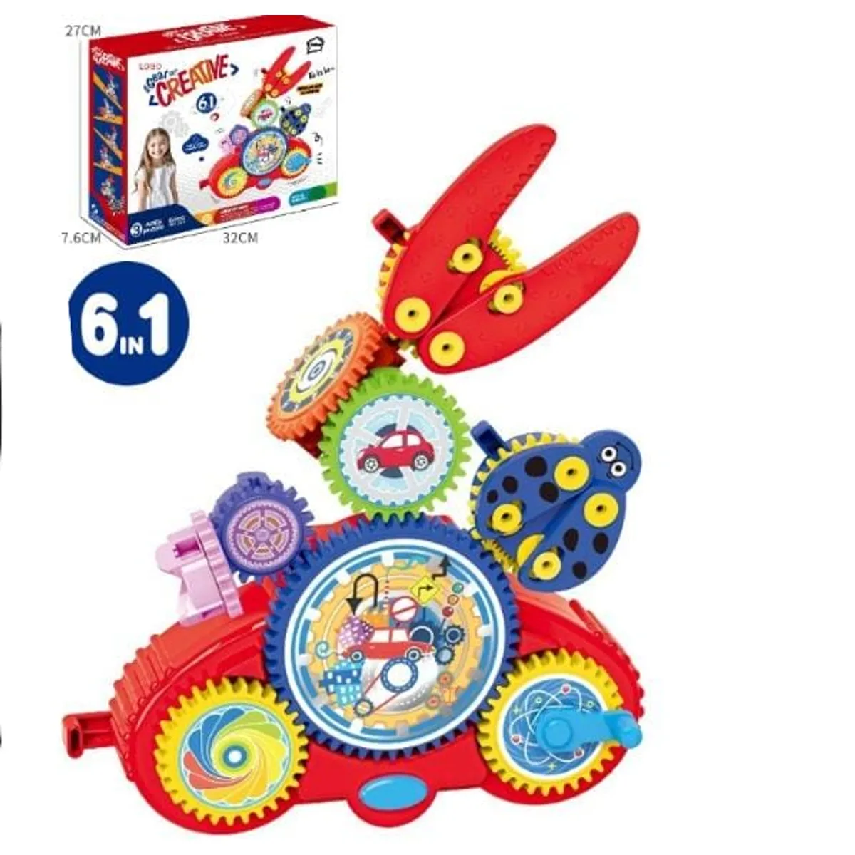 GENERICO - juguete educativo mecánico creativo
