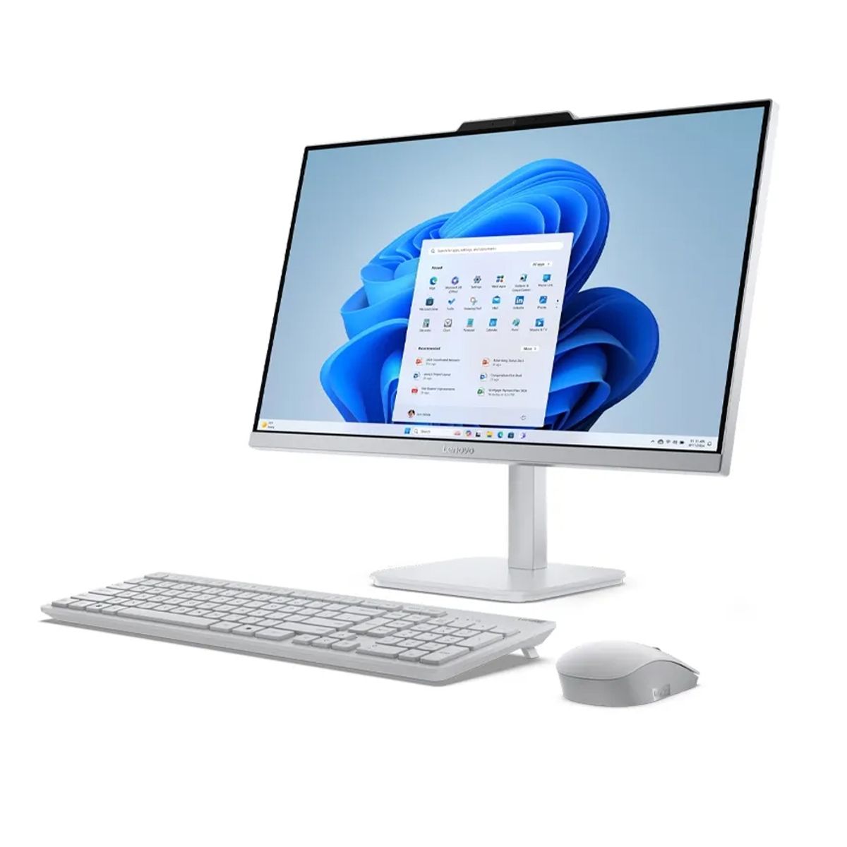 LENOVO - Lenovo All-In-One 23.8" Fhd Ips Con Intel Core I3-N305, 8Gb Ram, Rendimiento Ágil Y Diseño