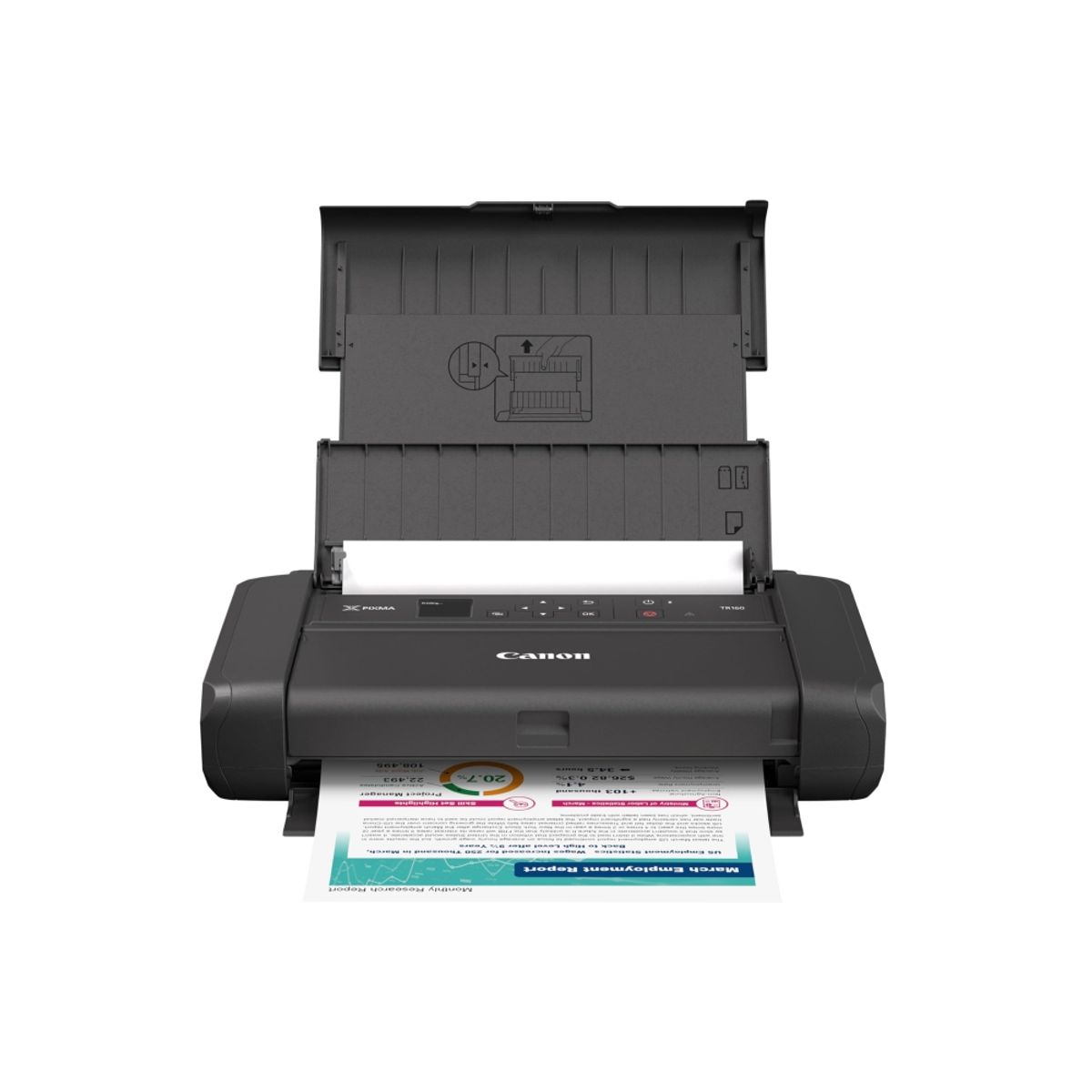 CANON - Impresora Portátil Canon Pixma Tr160 - Inalámbrica, Compacta Y Ideal Para Viajes - Versati