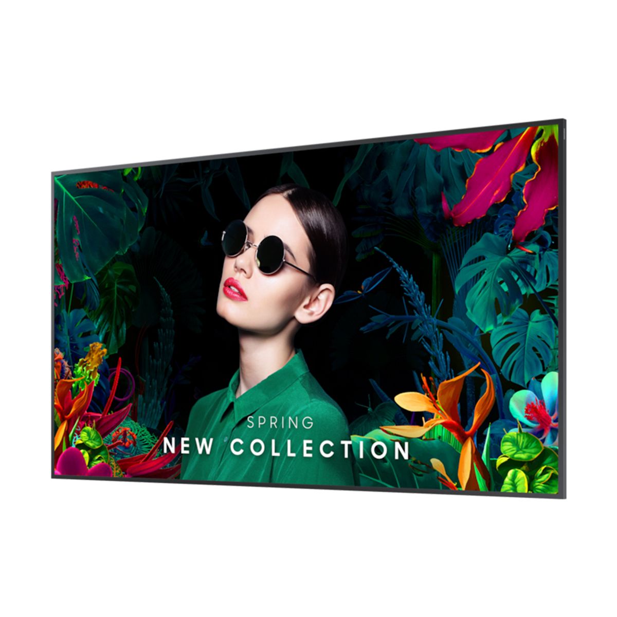 SAMSUNG - Pantalla Samsung Qmc 50" 4K Ultra Hd, Lcd Led Va Smart Signage, Perfecta Para Signage Digi