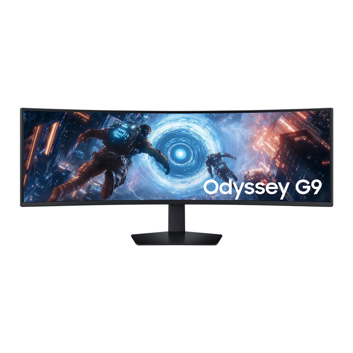 SAMSUNG - Monitor Gaming Samsung Odyssey G9 - Pantalla Curva 49" Dqhd 144Hz 1Ms Freesync, Negro