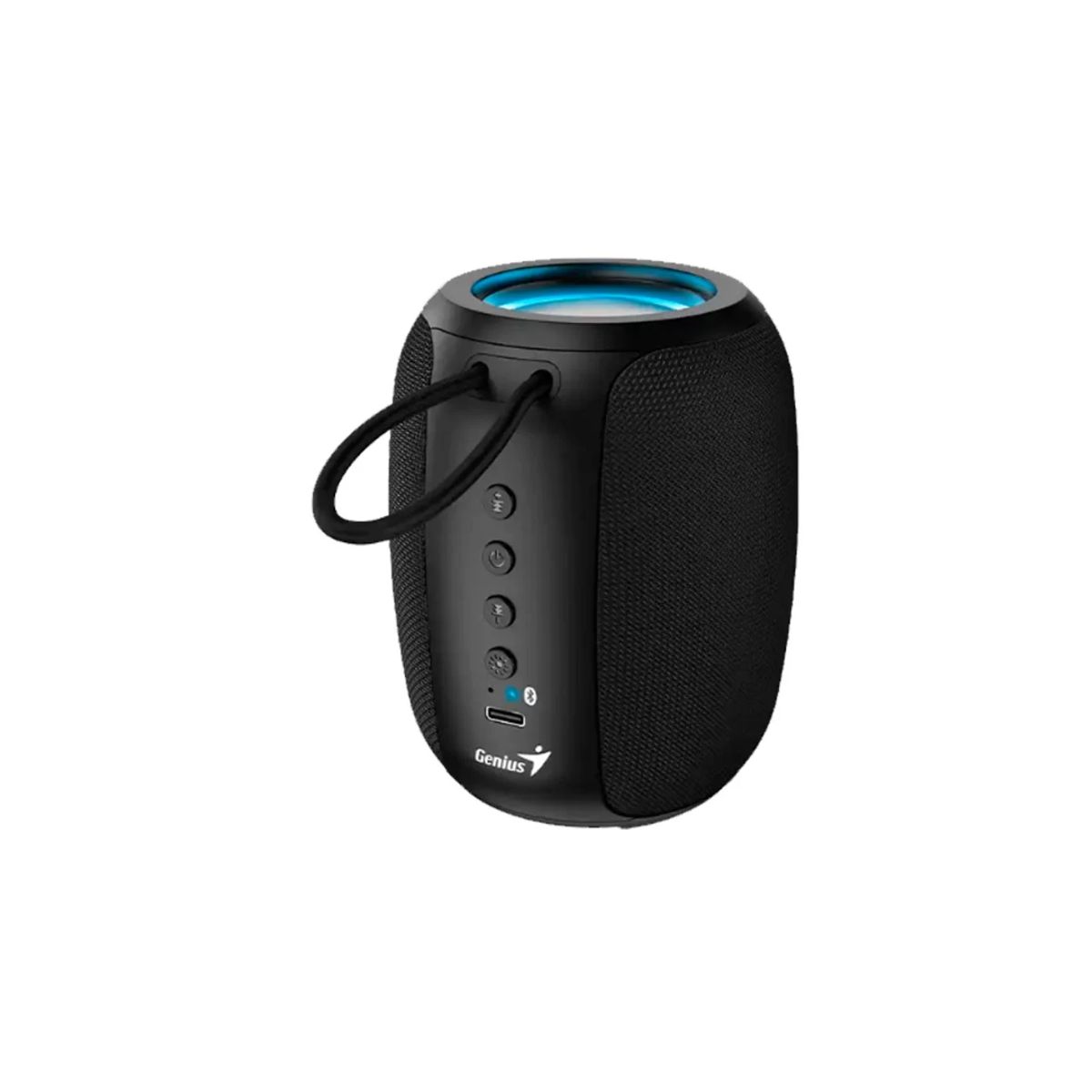 GENIUS - PARLANTE GENIUS SP-915 BLUETOOTH 5W 6H MIC AI COPILOT RGB NEGRO