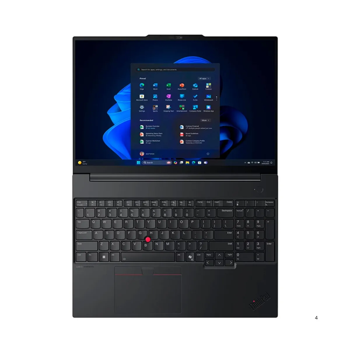 LENOVO - LAPTOP LENOVOTHINKPAD E16 GEN 4 INTEL CORE ULTRA 7 255H , Ram 32GB, SSD 1TB.,16" WUXGA WINDOWS 11PRO