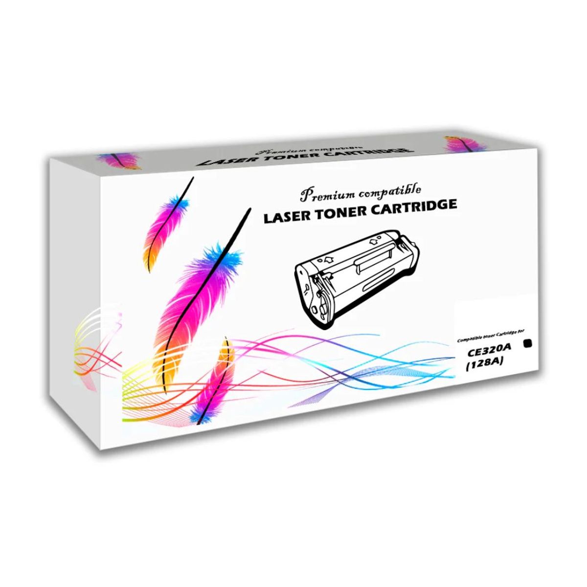FIVEX - Toner Compatible HP 128A131A125A Black LaserJet PRO CP3525 CM3530