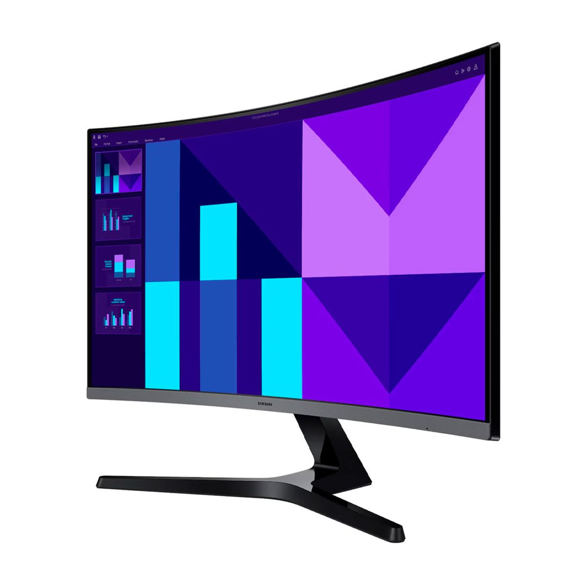 SAMSUNG - MONITOR SAMSUNG ESSENTIAL S3 27 CURVO FD 100HZ 4MS PN LS27D390GANXZA