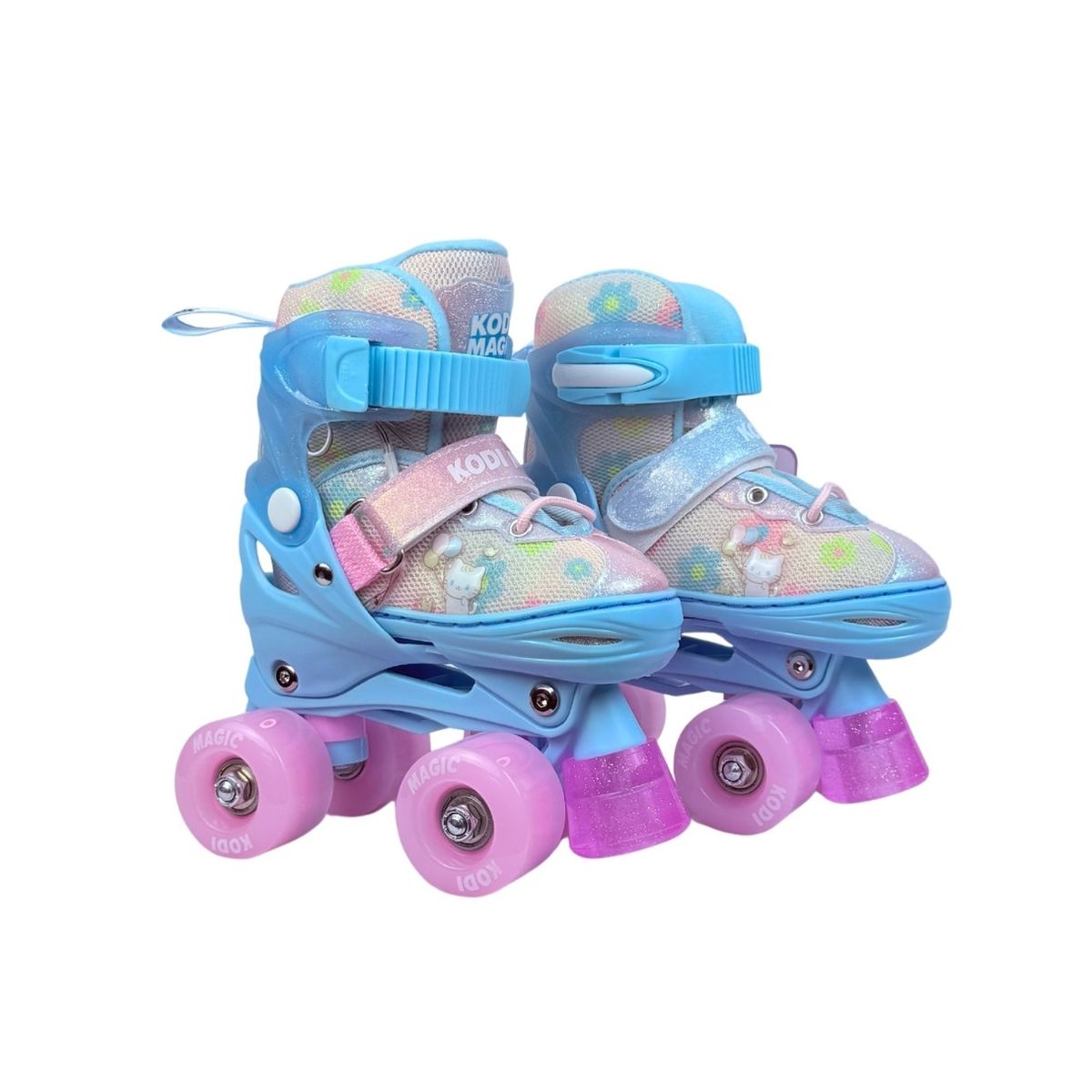 GENERICO - Patines para Niñas 4 Ruedas Kodi Magic Gatita S (28-31)