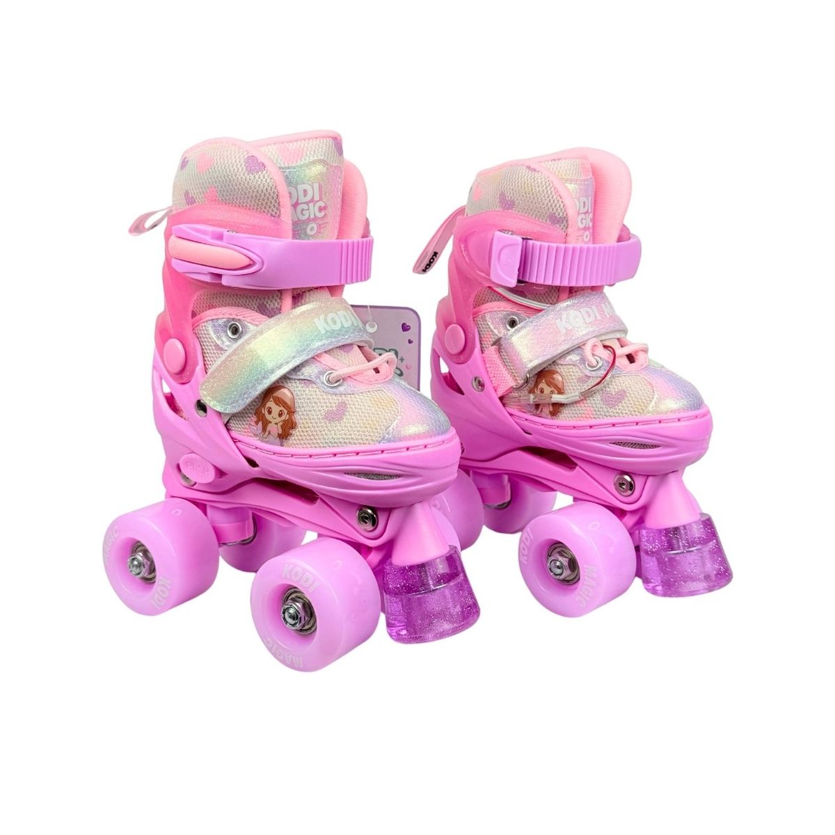 GENERICO - Patines para Niñas 4 Ruedas Kodi Magic Sirena S (28-31)
