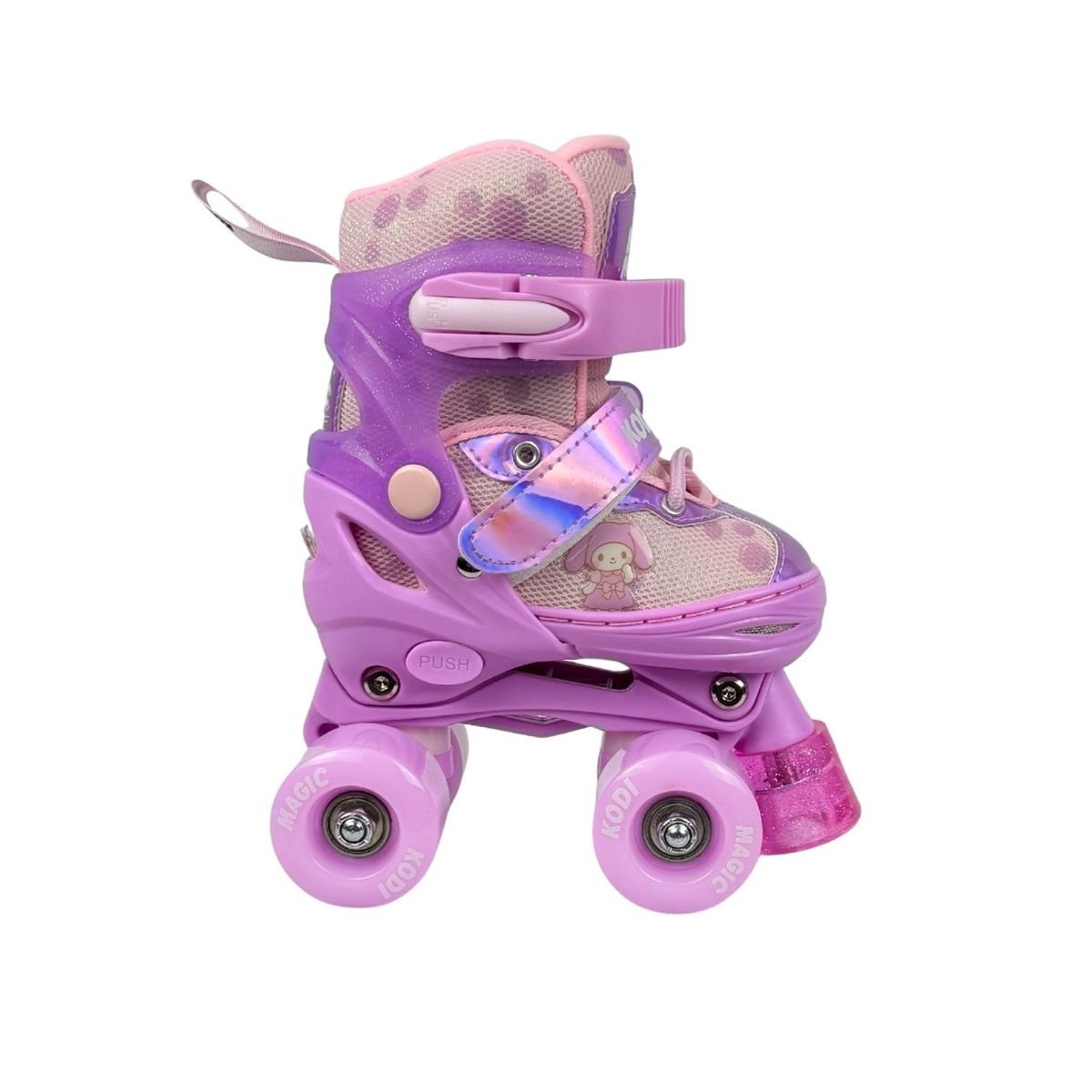 GENERICO - Patines para Niñas 4 Ruedas Kodi Magic Conejita Buena S (28-31)