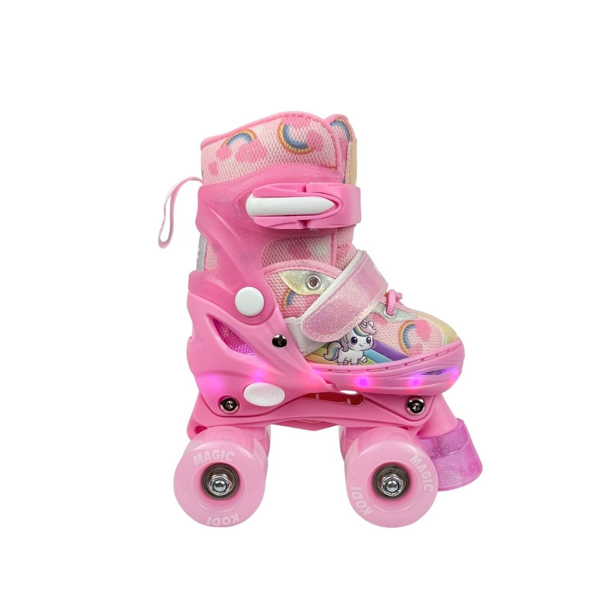 GENERICO - Patines para Niñas 4 Ruedas Kodi Magic Ponny S (28-31)