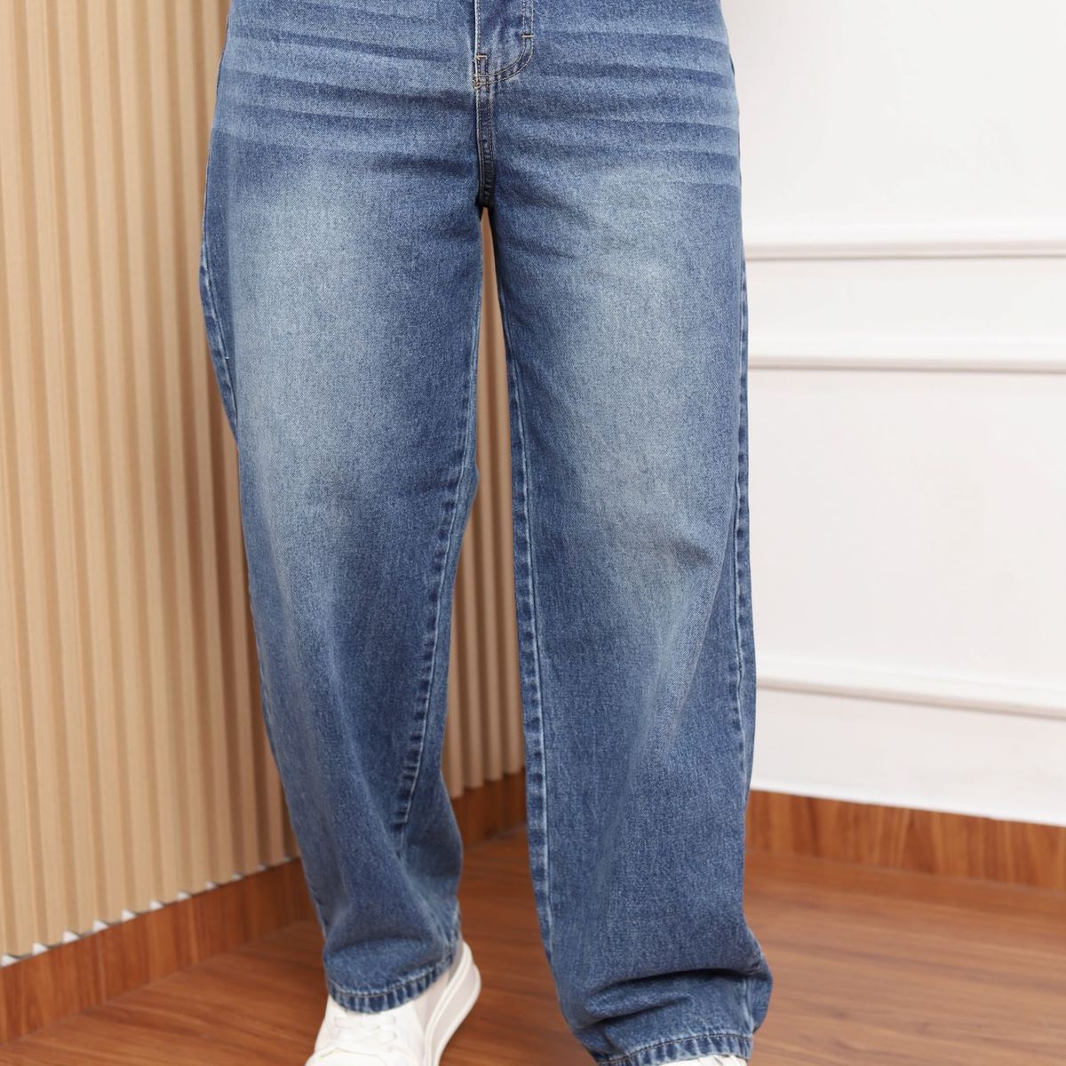 QH - PANTALÓN BAGGY LAVADO OXIDO PARA HOMBRE